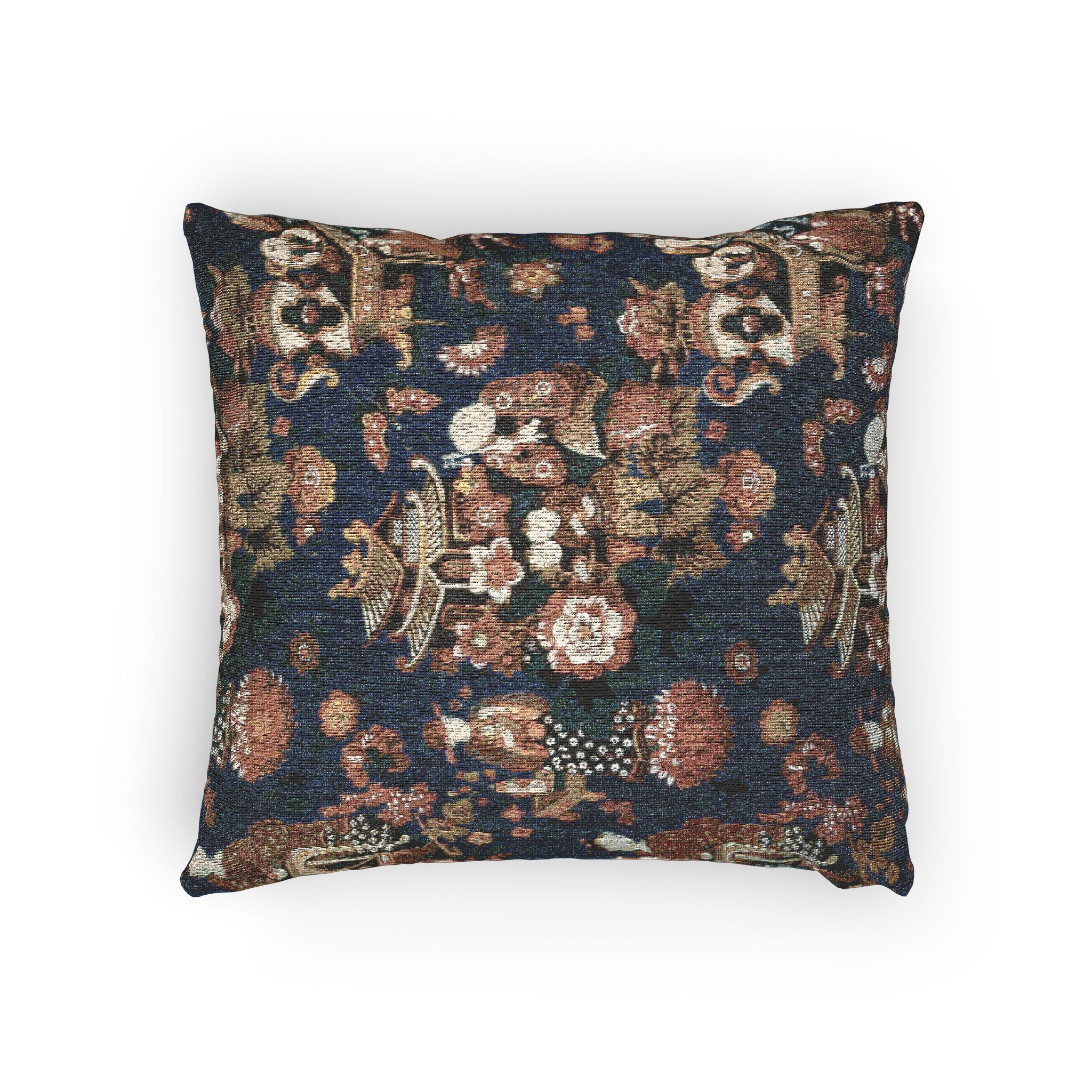 002_a-chinese-tea-party-furnishing-fabric | Woven Pillow - Image 4