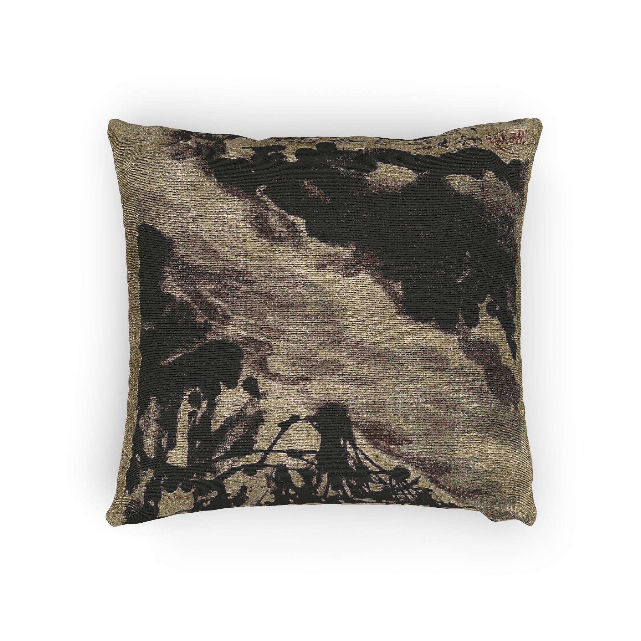 030_birds-flowers-and-insects | Woven Pillow - Image 4