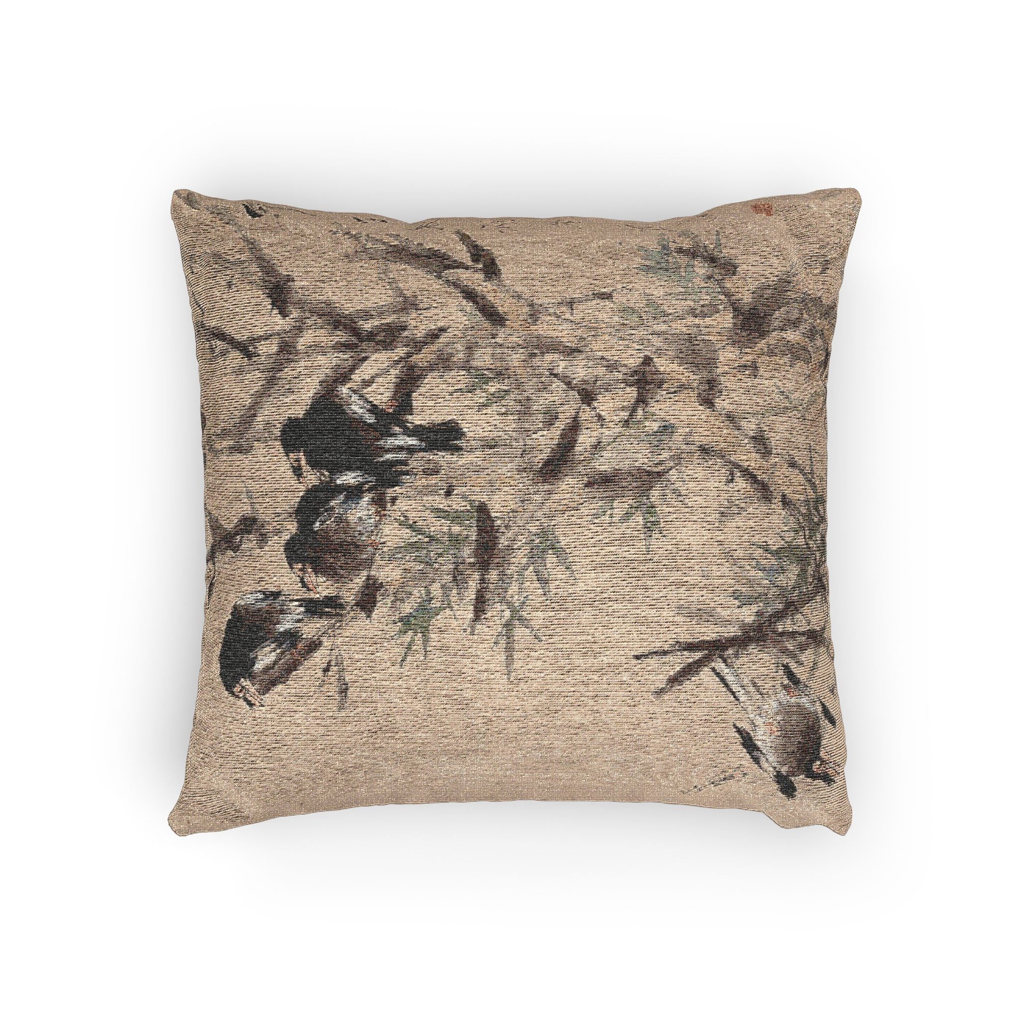 043_black-birds | Woven Pillow - Image 4