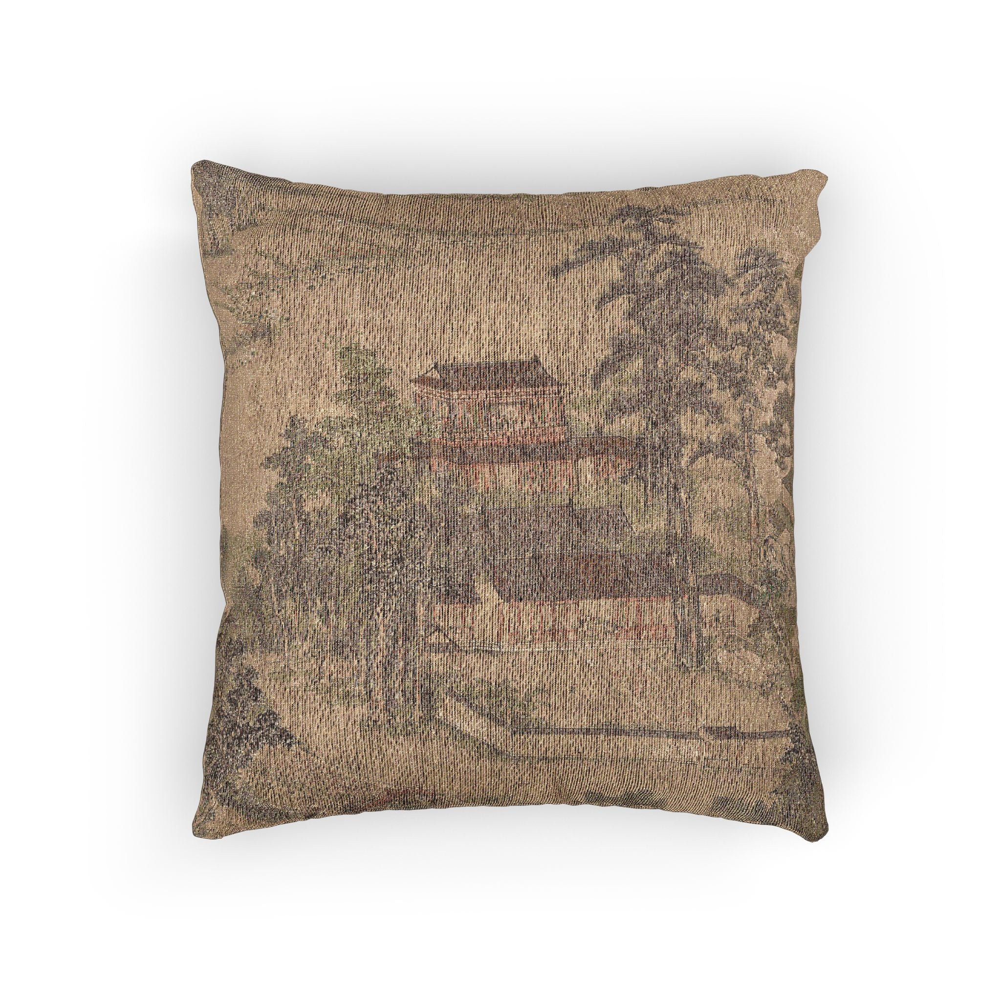 063_mansion-by-the-river | Woven Pillow - Image 3