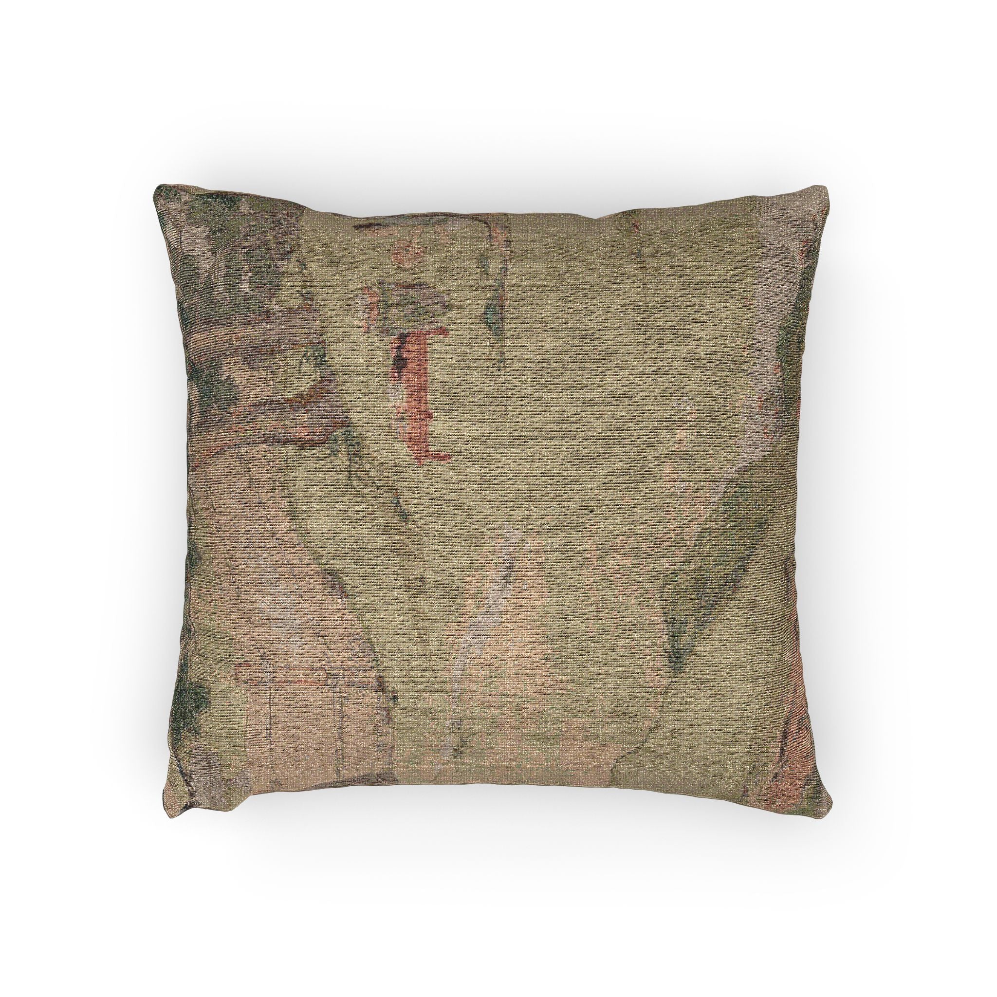 081_zhao-mengfu-writing-the-heart-sutra-in-excha | Woven Pillow - Image 2