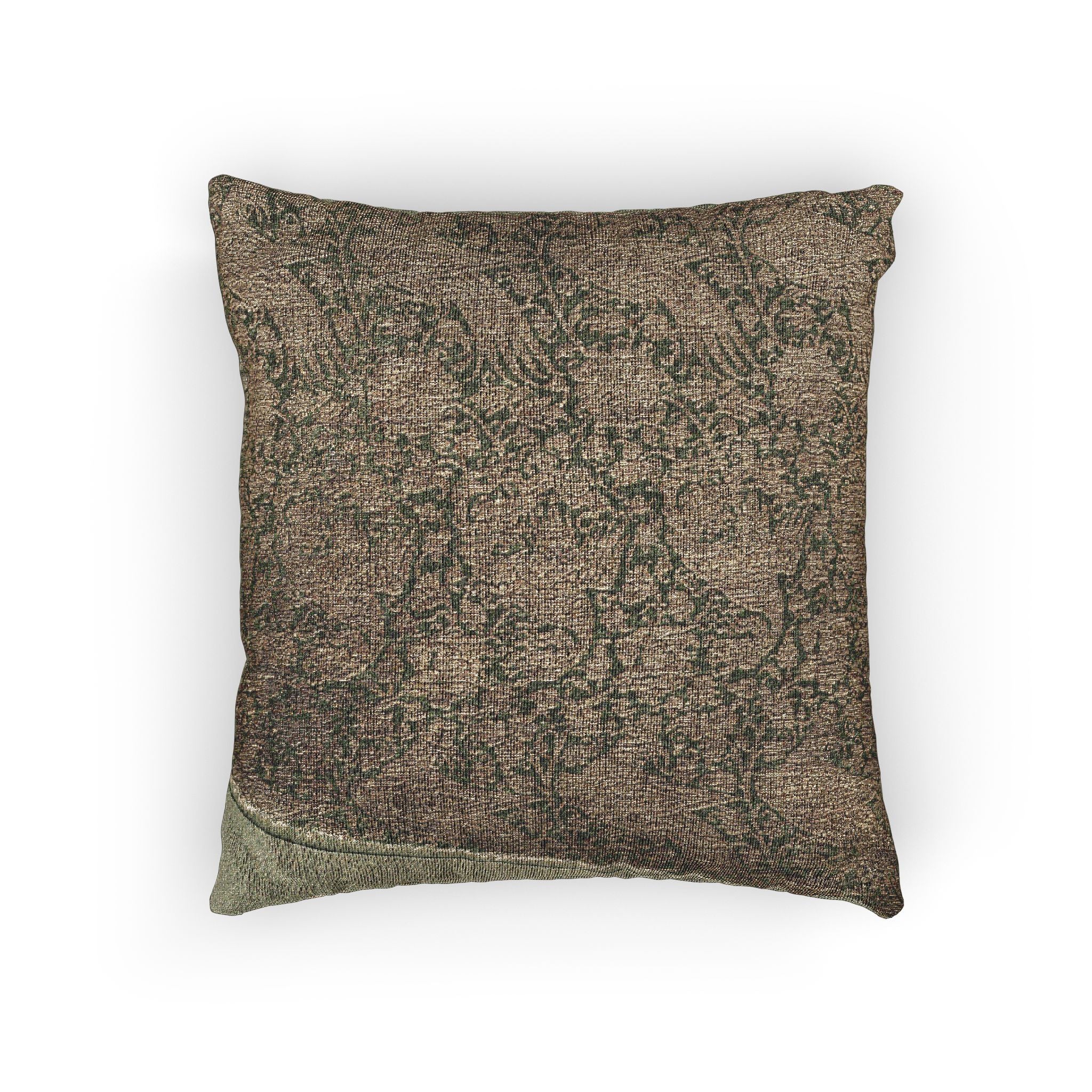 087_lampas-with-phoenixes-amid-vines | Woven Pillow - Image 3