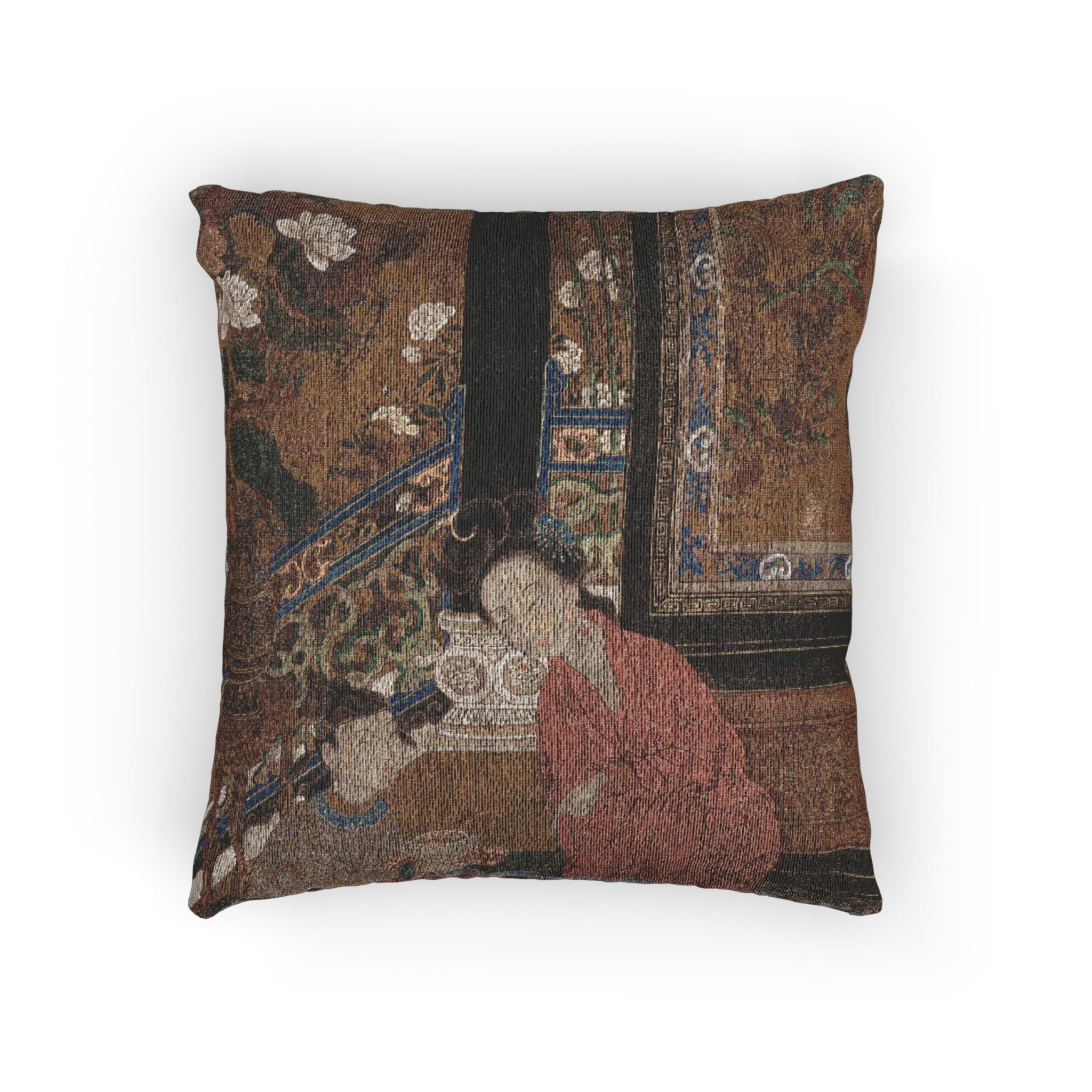 097_yang-guifei-leaving-the-bath | Woven Pillow