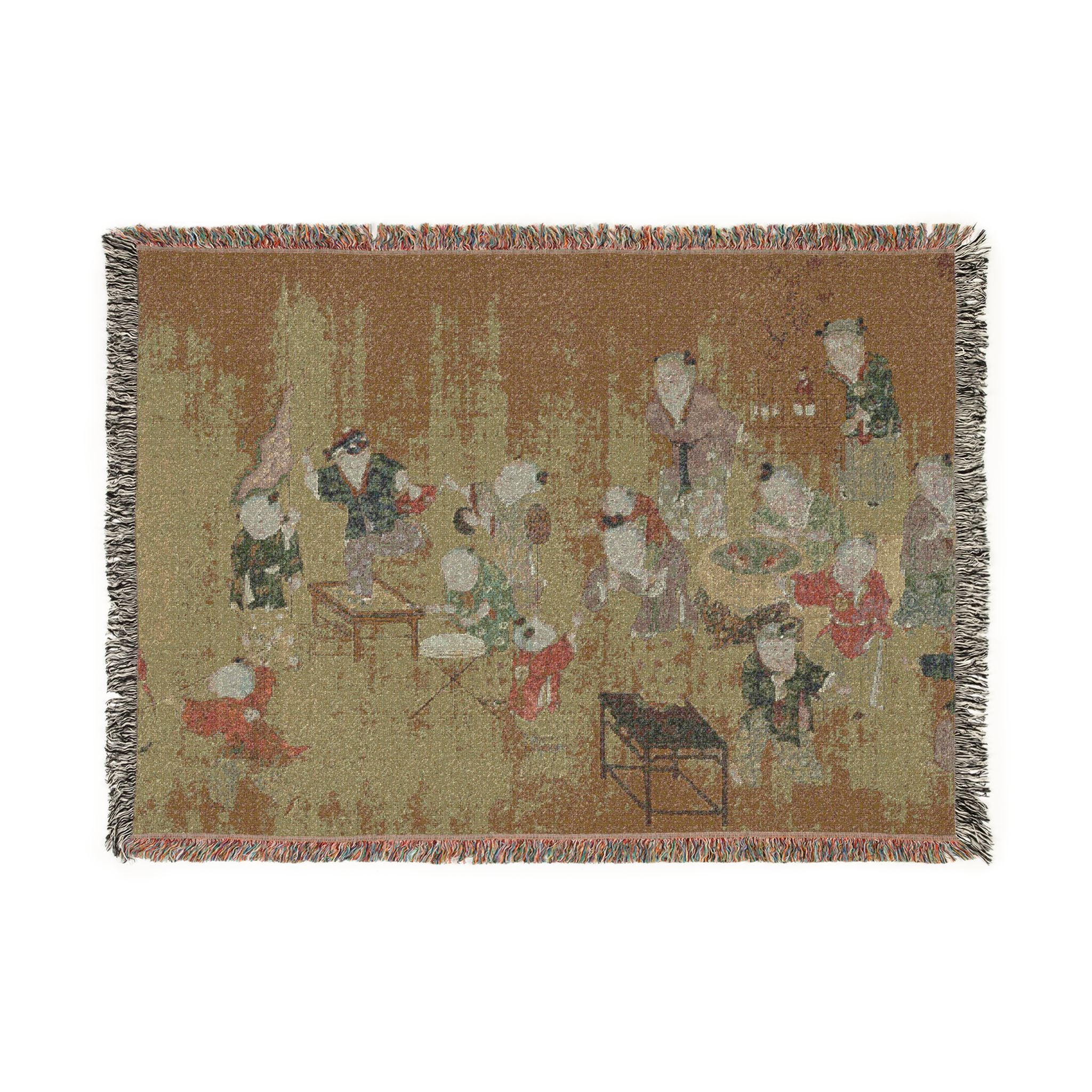 103_children-at-play | Woven Tapestry Blanket