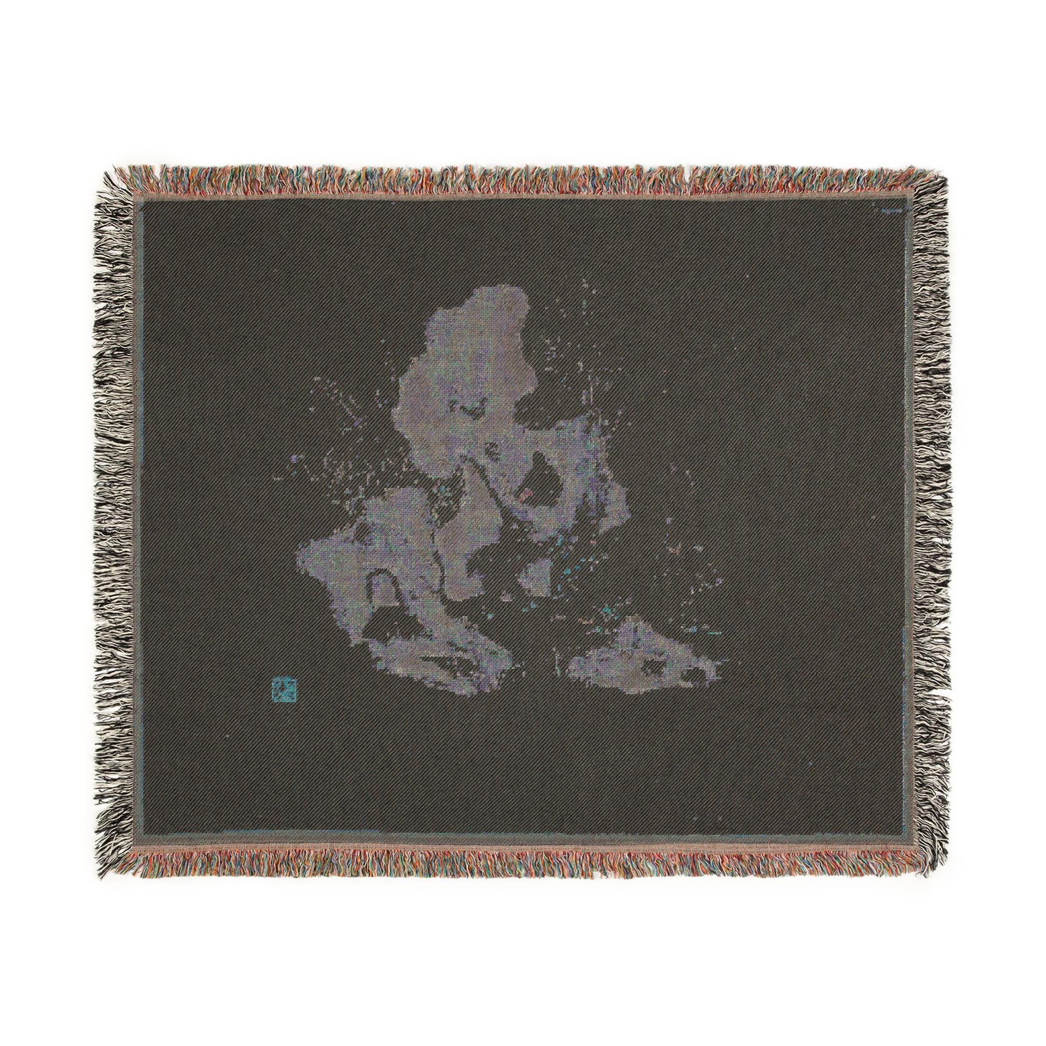116_children-playing-blindman-s-buff-in-a-garden | Woven Tapestry Blanket - Image 8