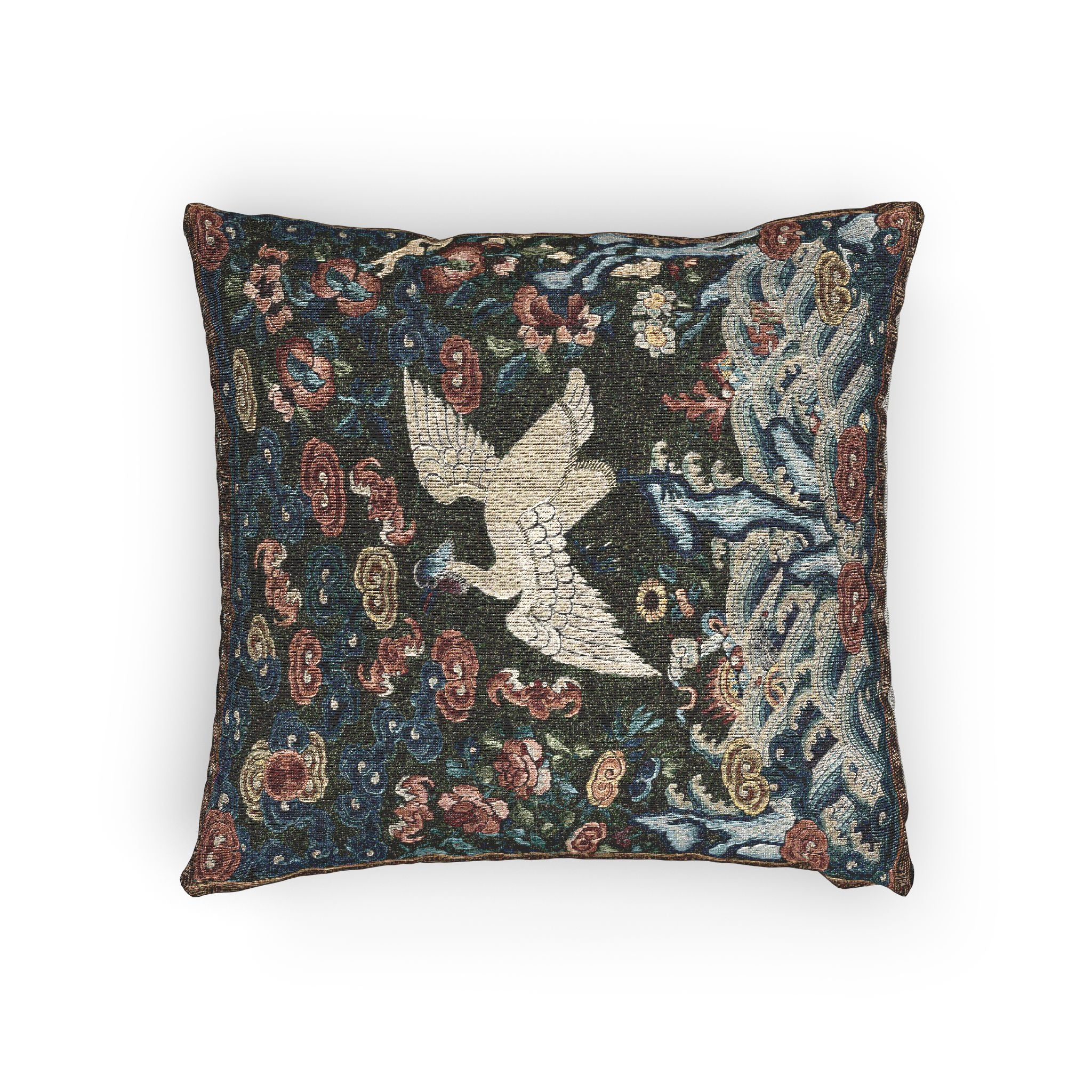 132_rank-badge-buzi | Woven Pillow - Image 4