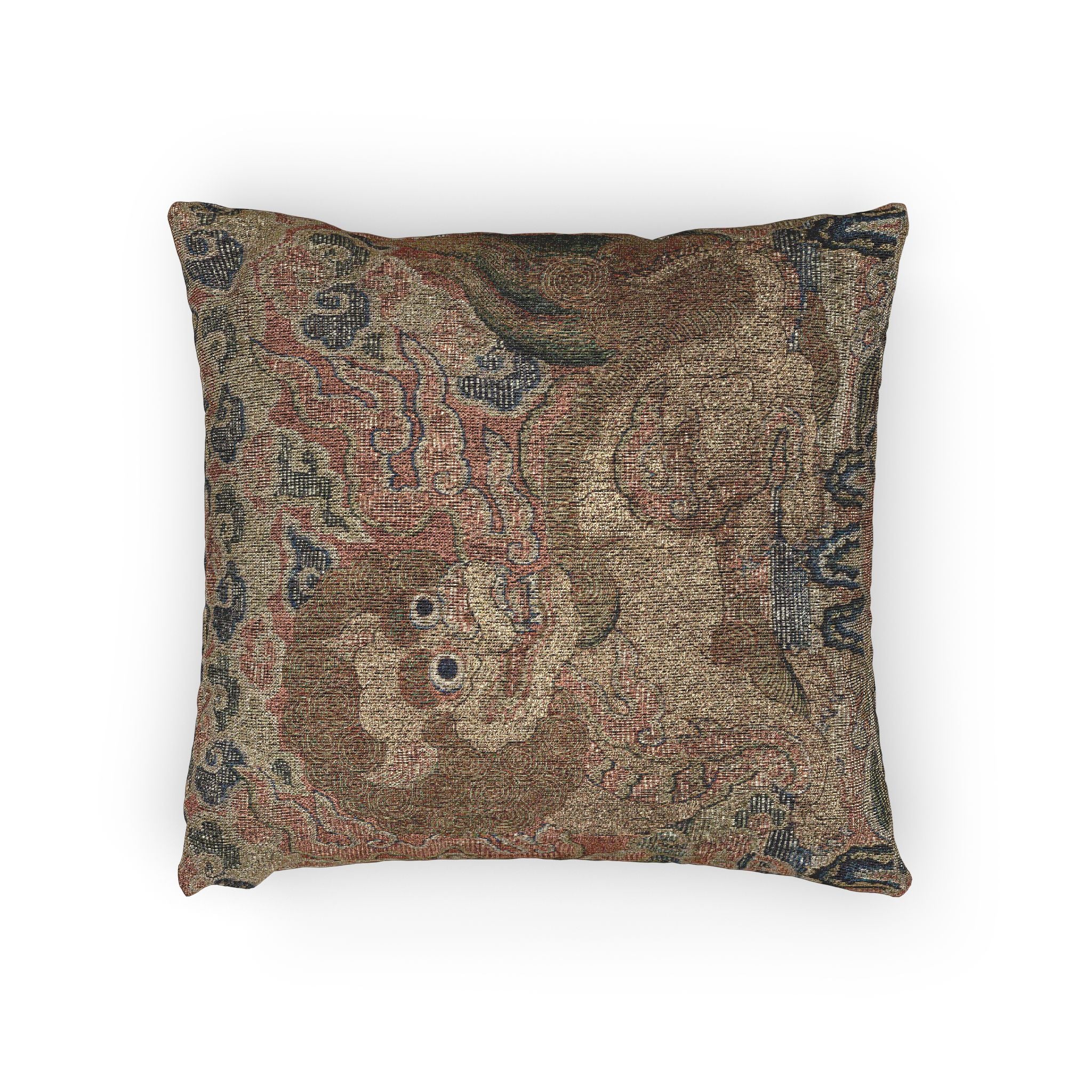 152_rank-badge-with-lion-ming | Woven Pillow - Image 2