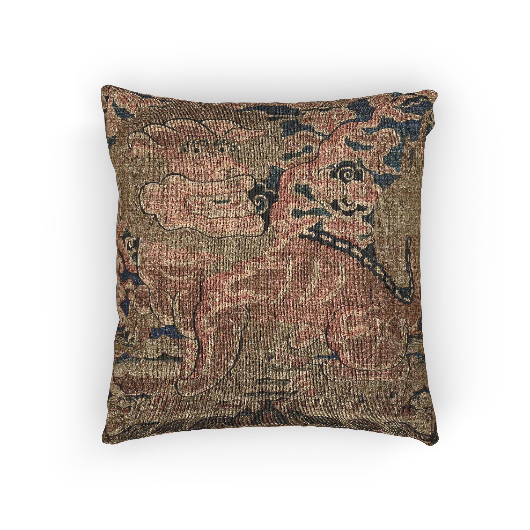 153_rank-badge-with-lion-ming-kesi | Woven Pillow - Image 3
