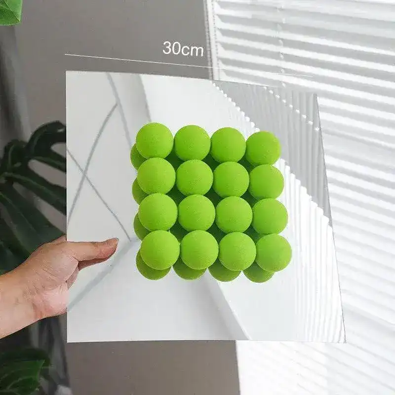 3D Acrylic Ball Wall Transparent Mirror - Image 17