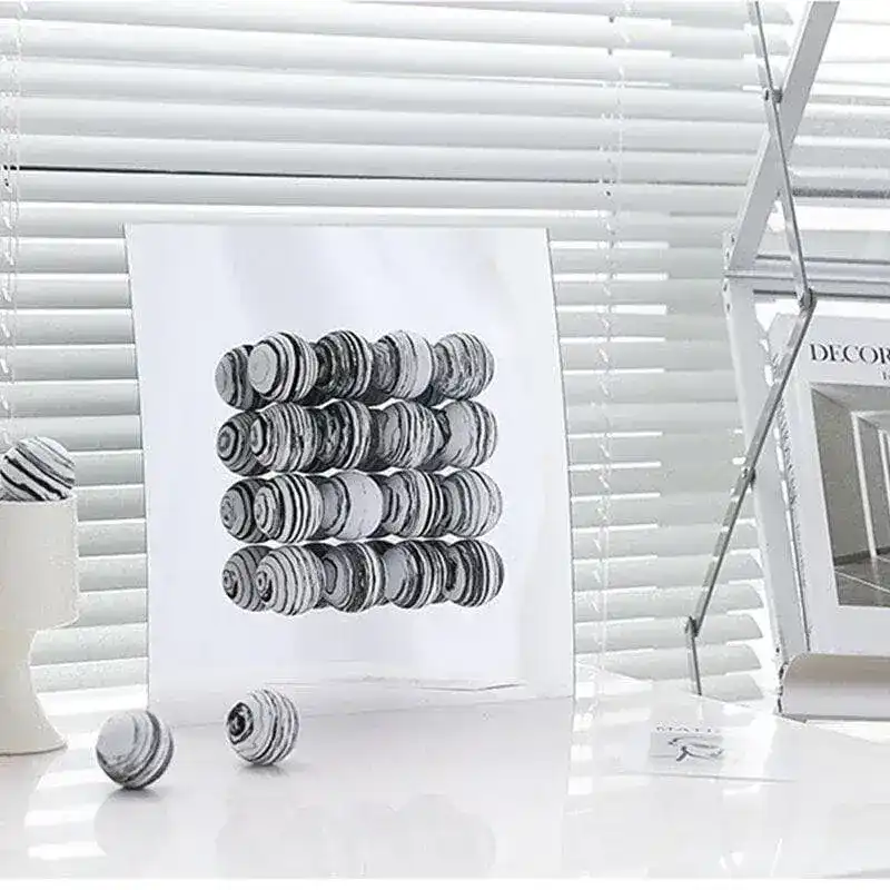 3D Acrylic Ball Wall Transparent Mirror - Image 19