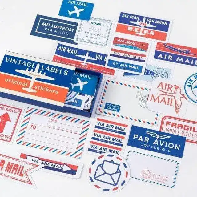 60 pcs Vintage DIY Diary Stickers - Image 8