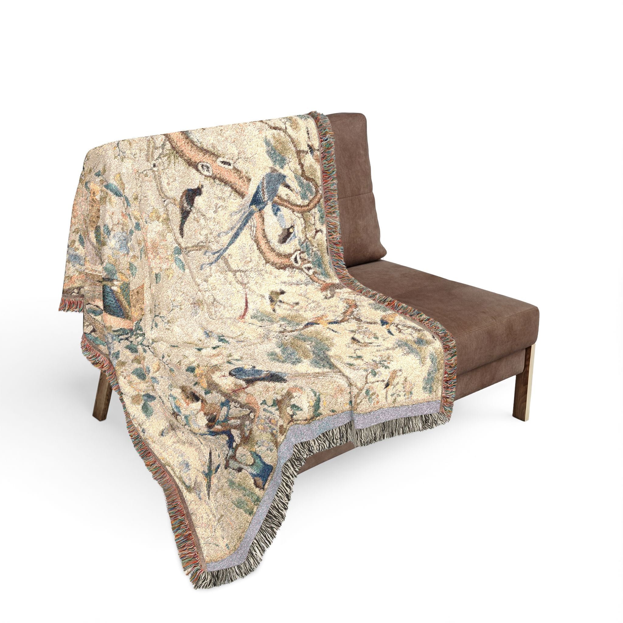 A Myriad of Birds Woven Throw Blanket - Image 5