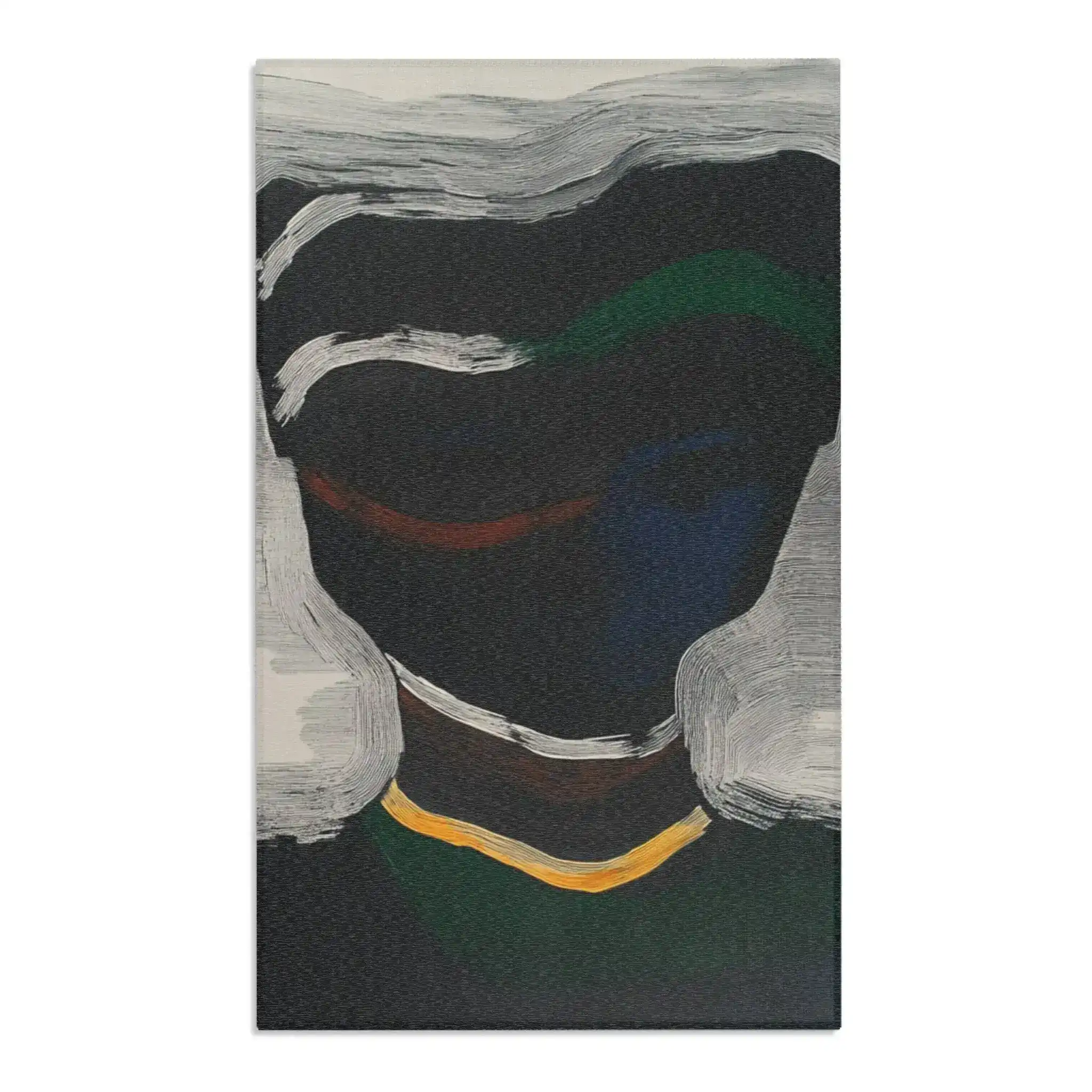 Abstract Noir Portrait Rug - Image 5