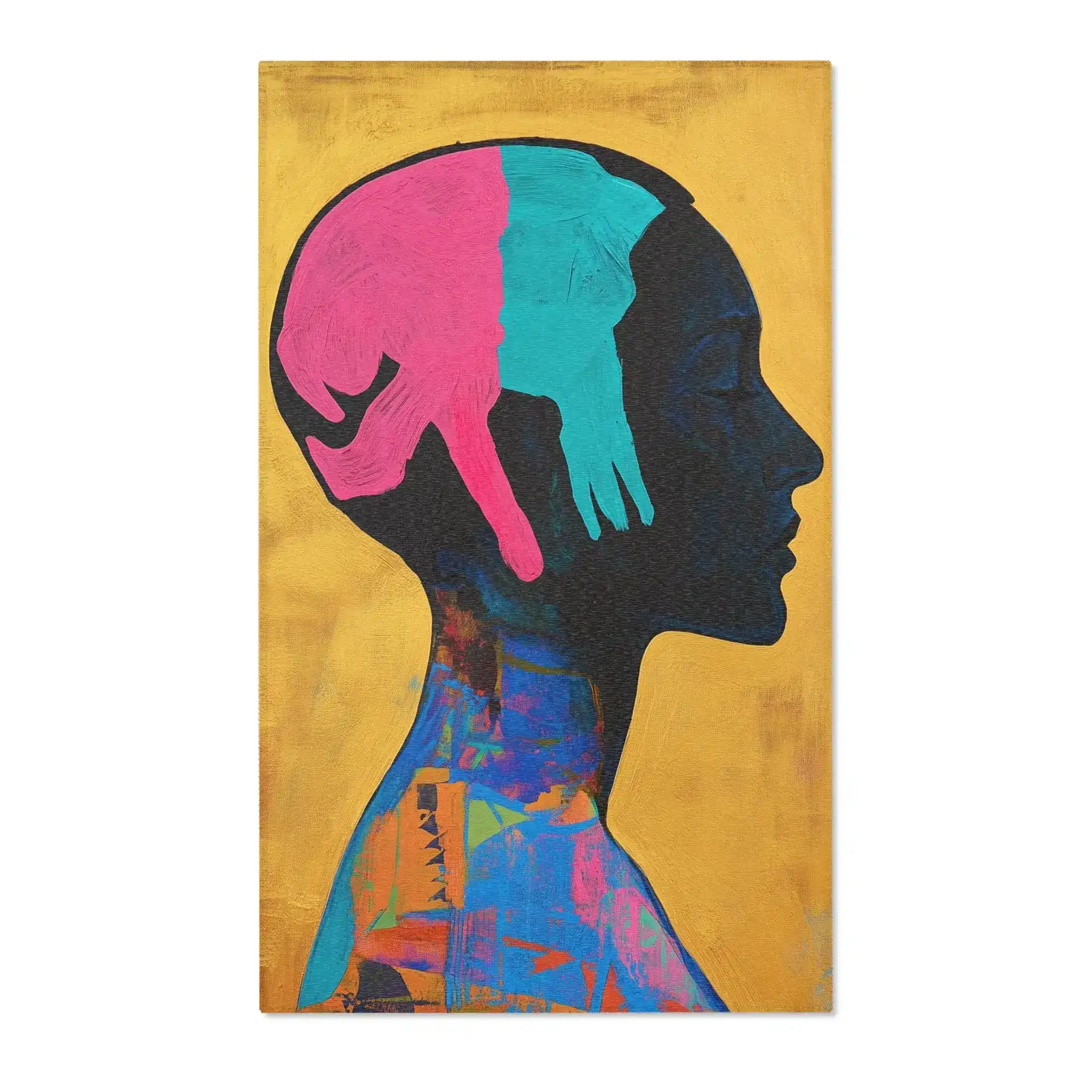 Abstract Silhouette Rug - Image 2