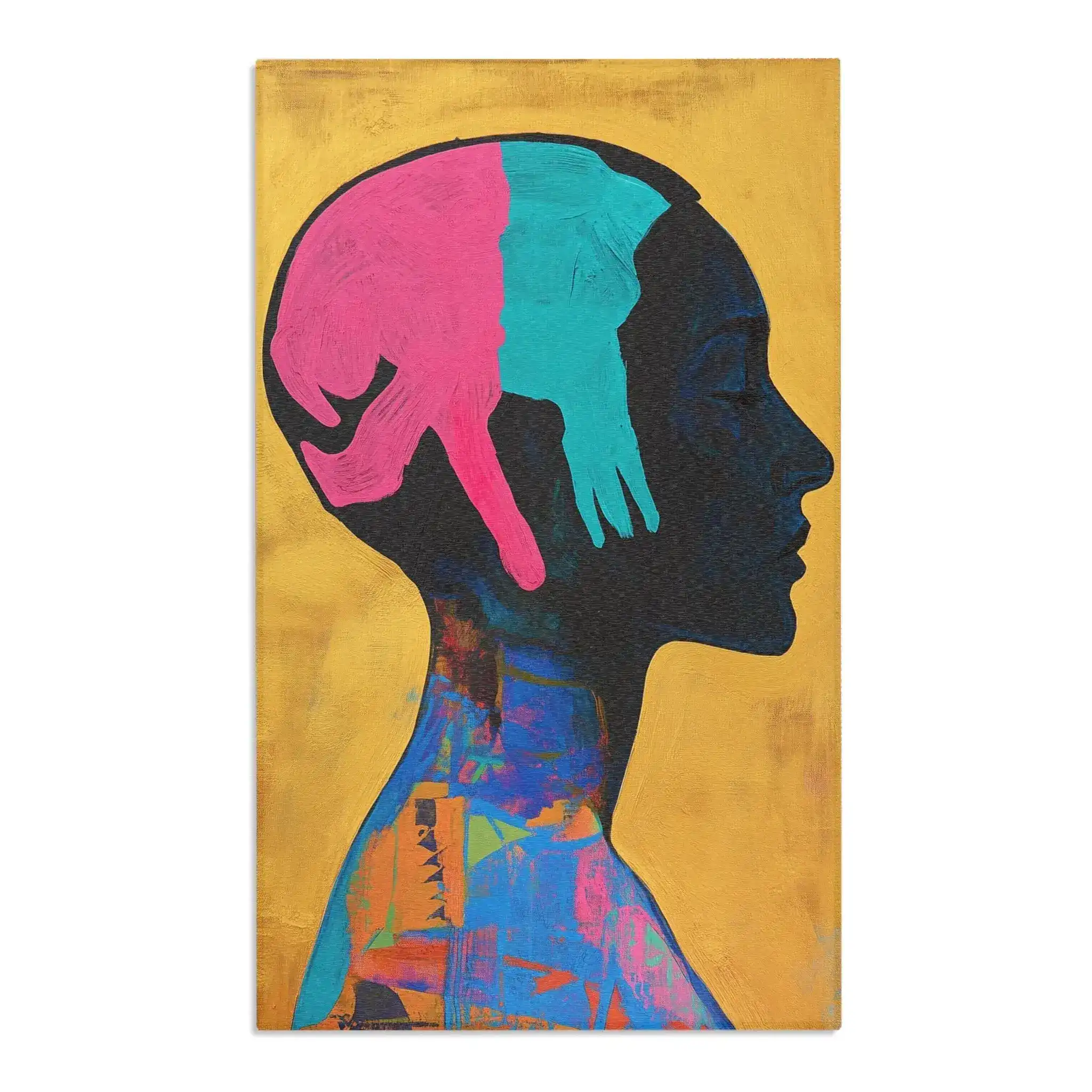 Abstract Silhouette Rug - Image 5