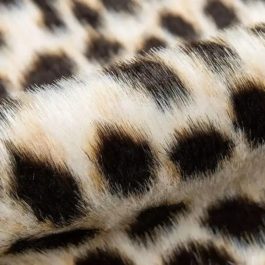 Acadia Cheetah Multi Faux Hide Area Rug - Image 6