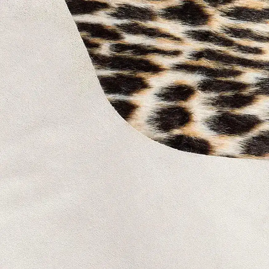 Acadia Cheetah Multi Faux Hide Area Rug - Image 7