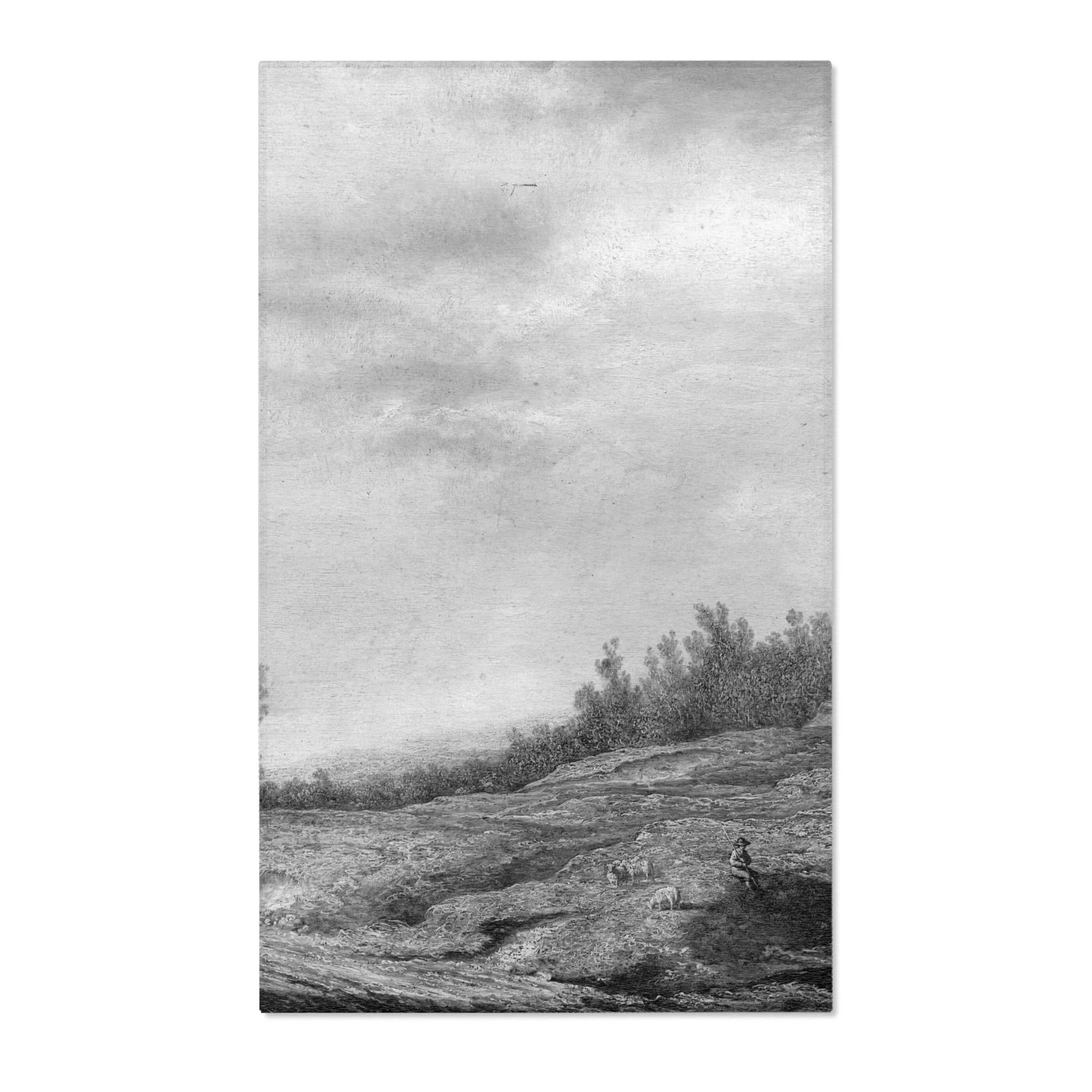 Aelbert Cuyp (1620 - 1691) - Spring landscape - 861G - Gemäldegalerie | Area Rug - Image 2