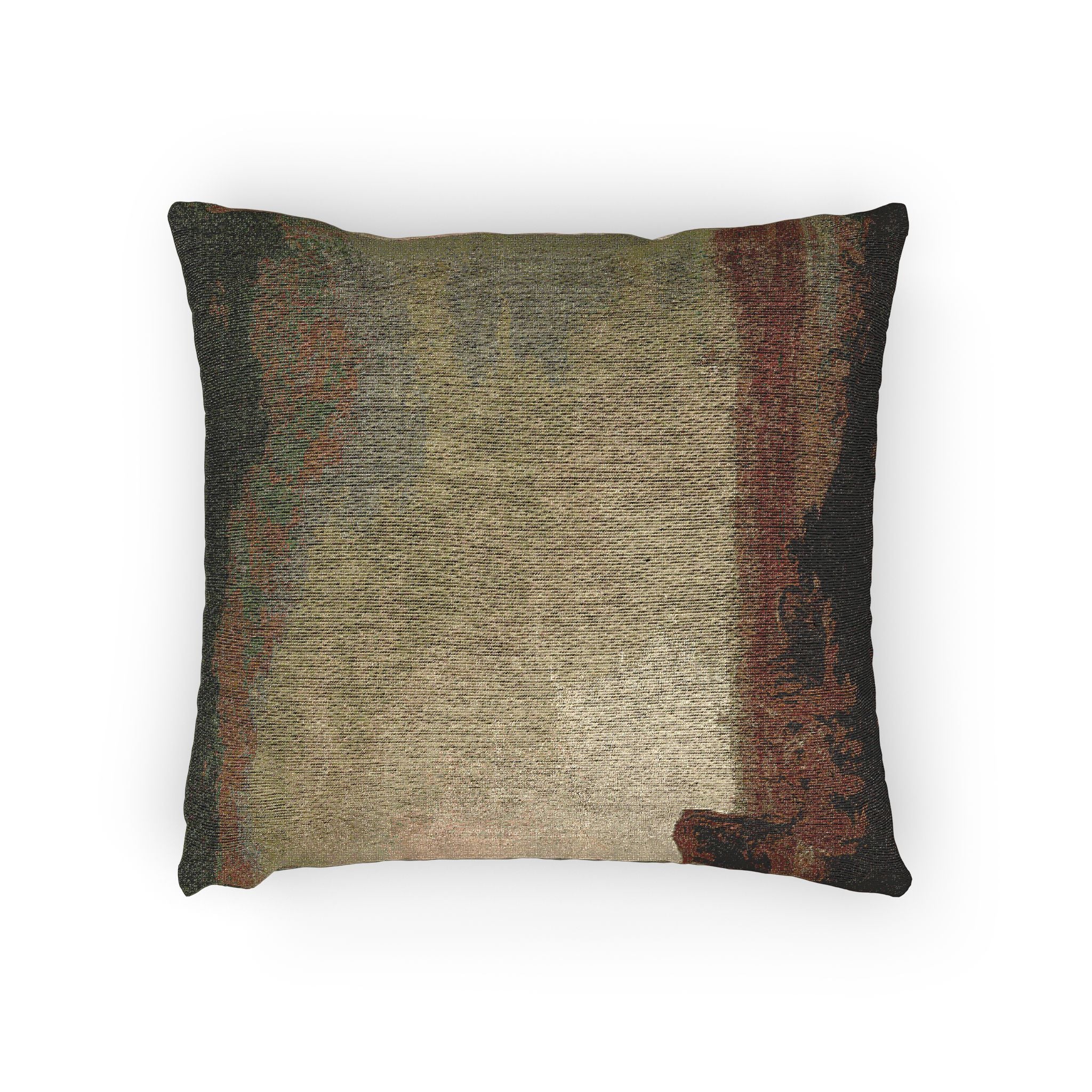 Aelbert Cuyp - A View of Vianen with a Herdsman and Cattle by a River | Woven Pillow - Image 2