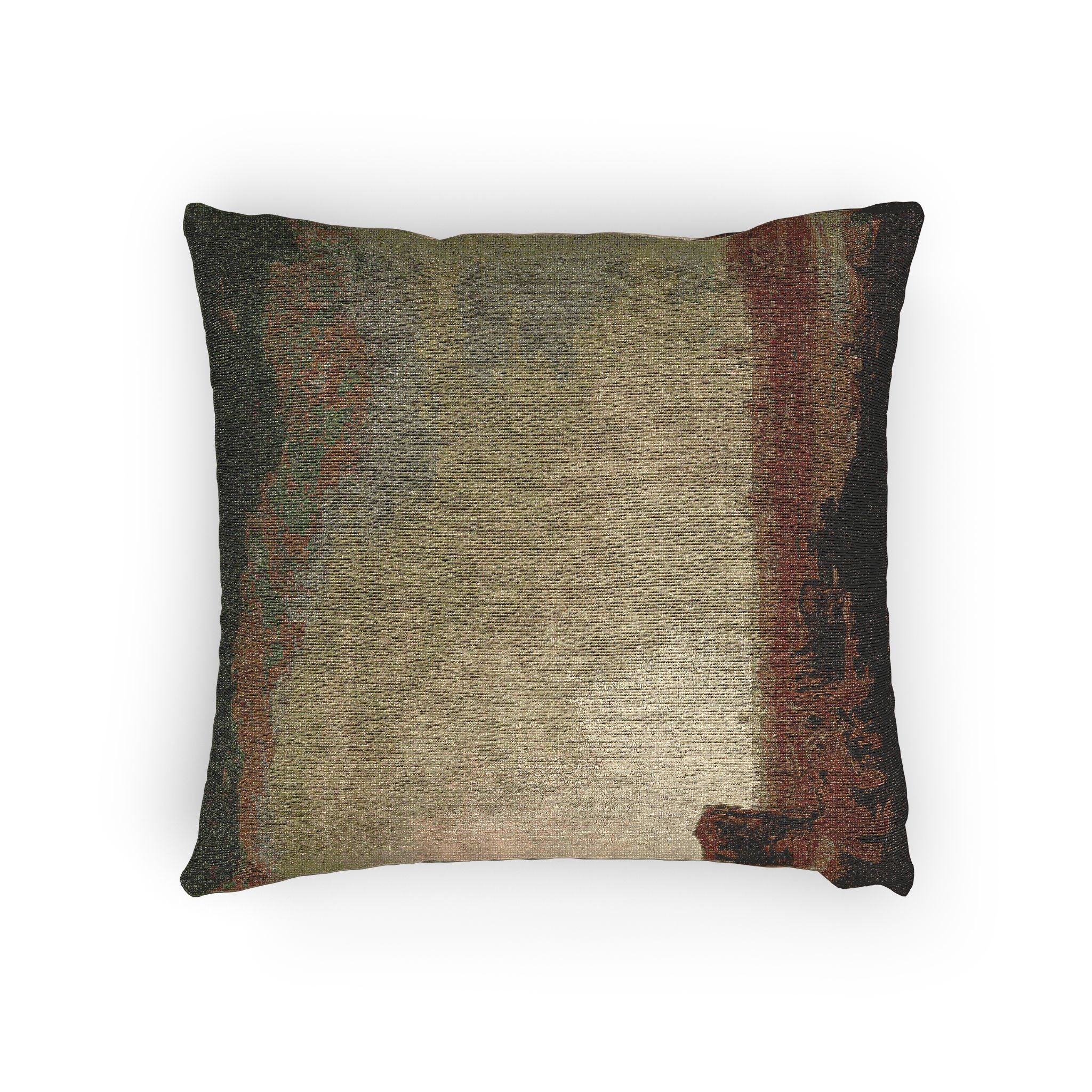 Aelbert Cuyp - A View of Vianen with a Herdsman and Cattle by a River | Woven Pillow - Image 4