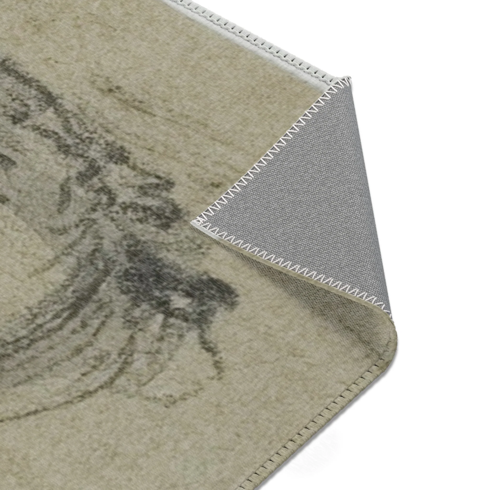 Aelbert Cuyp - Three Sketches of Cows | Area Rug - Image 11