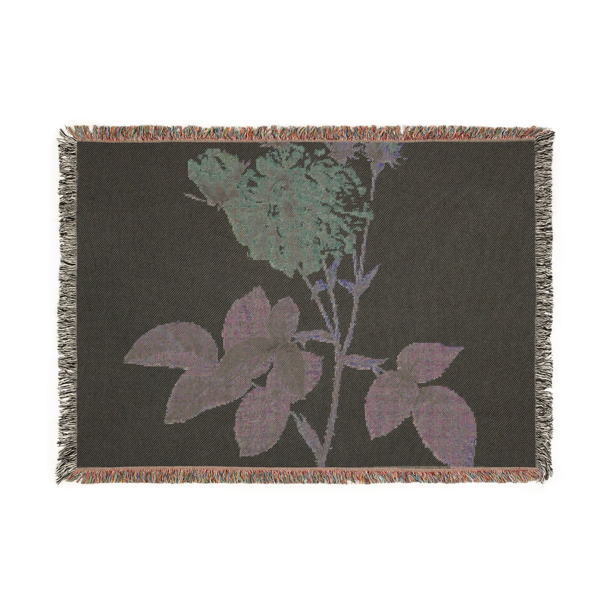 agatha-rose-p-j-redoute | Woven Tapestry Blanket - Image 4