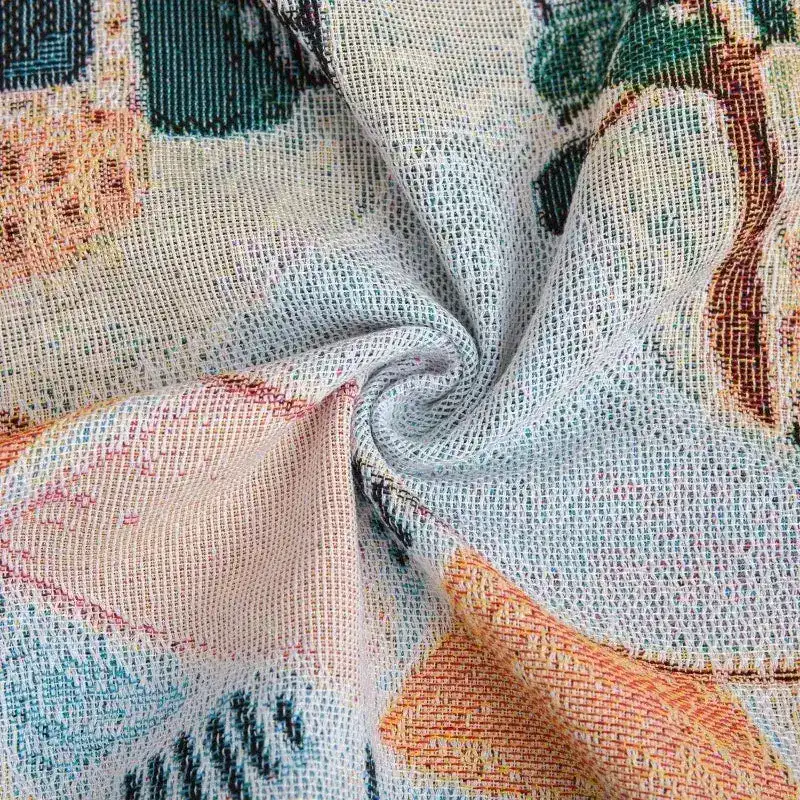 Air Balloon Town Throw Blanket - Image 3