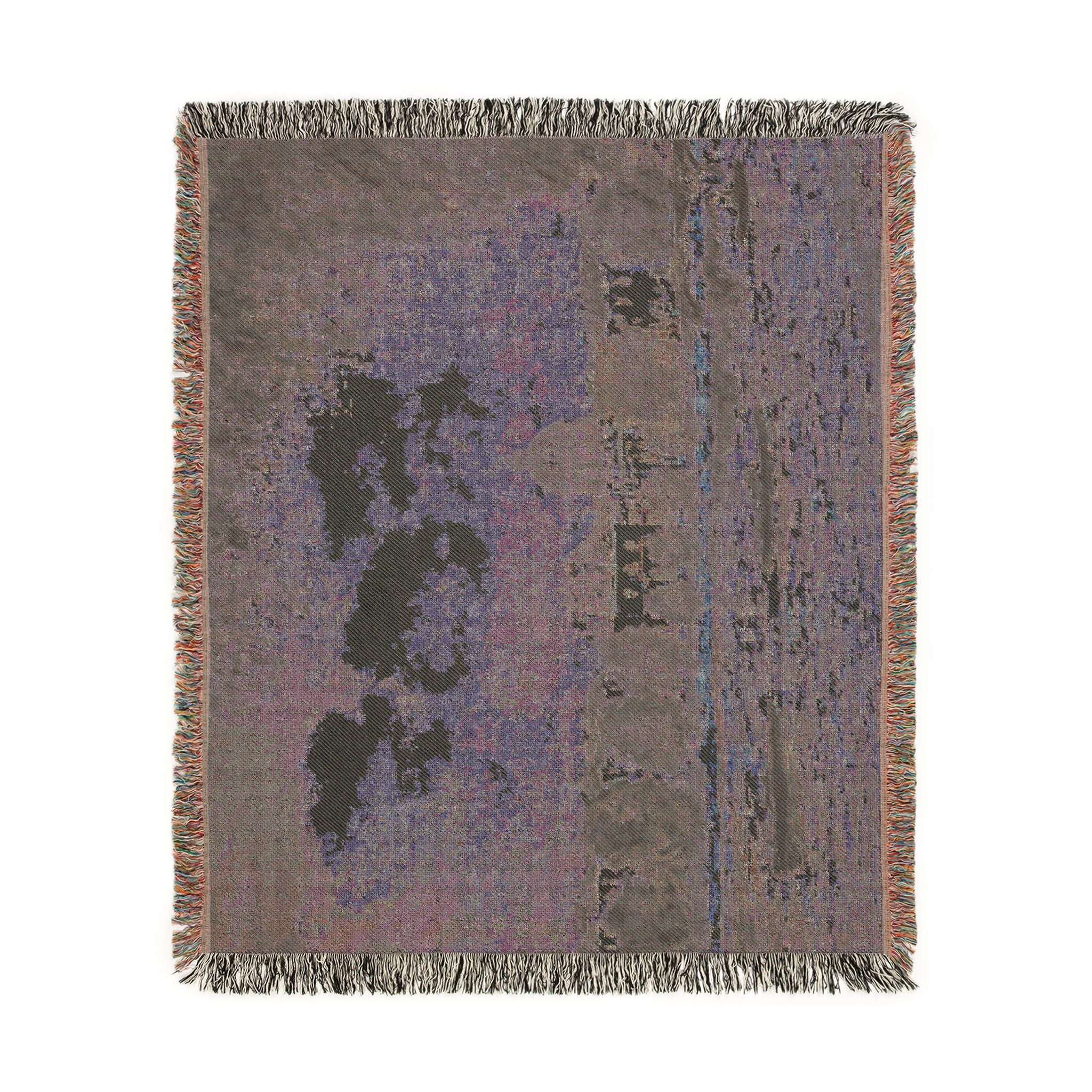 Alfred Sisley - Landscape along the Seine with the Institut de France and the Pont des Arts | Woven Tapestry Blanket - Image 9