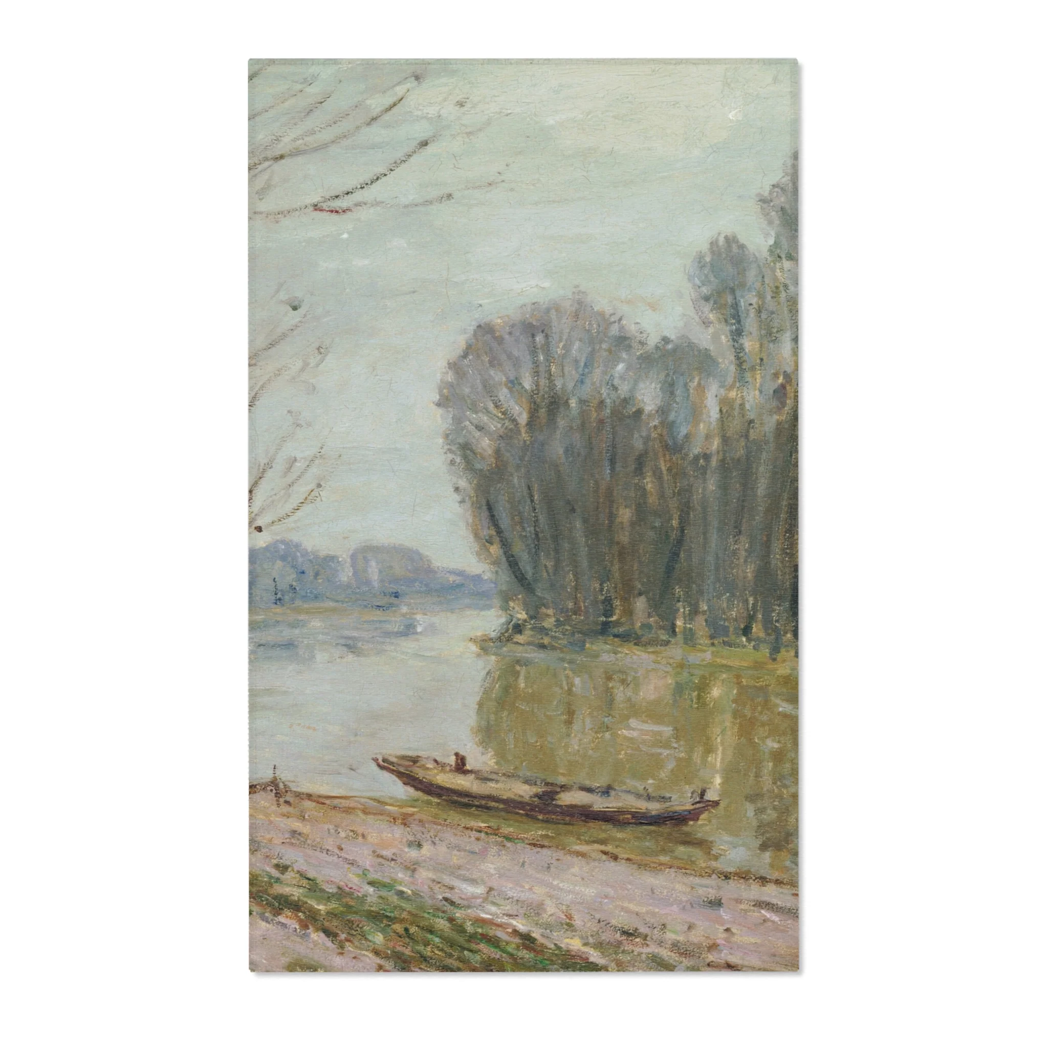 Alfred Sisley - The Loire | Area Rug - Image 2
