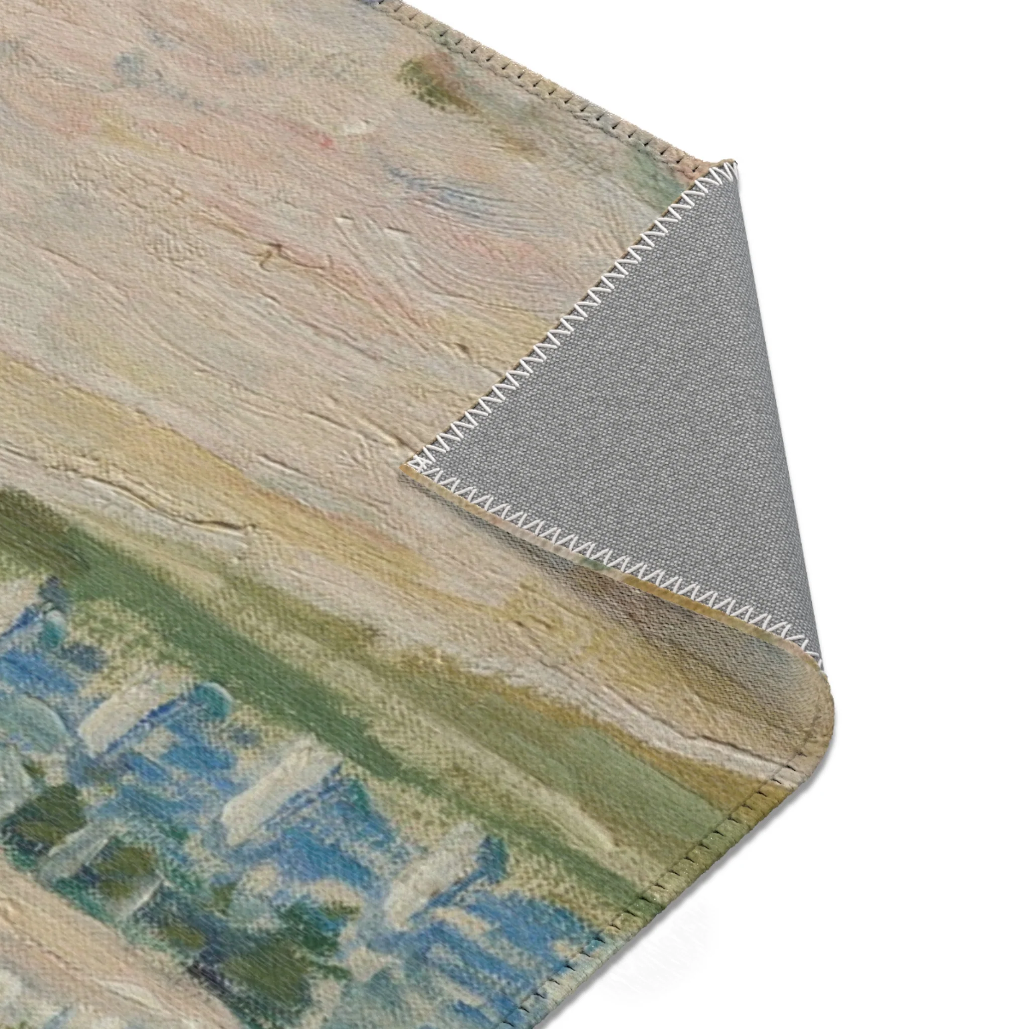 Alfred Sisley - Watering Place at Marly | Area Rug - Image 11