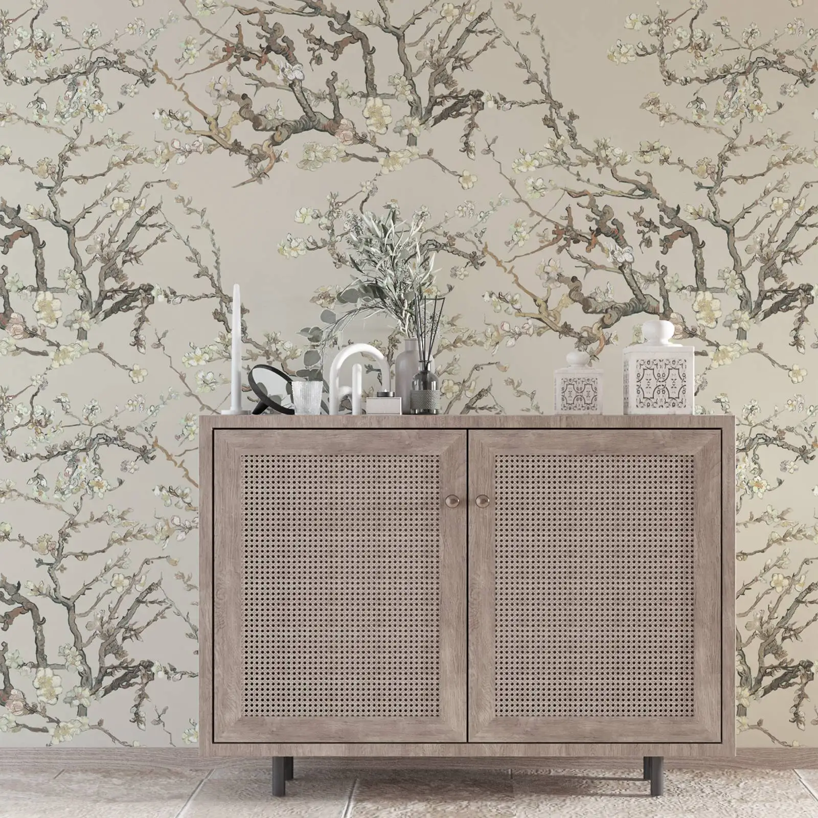 Almond Blossom Branches Wallpaper - Image 5