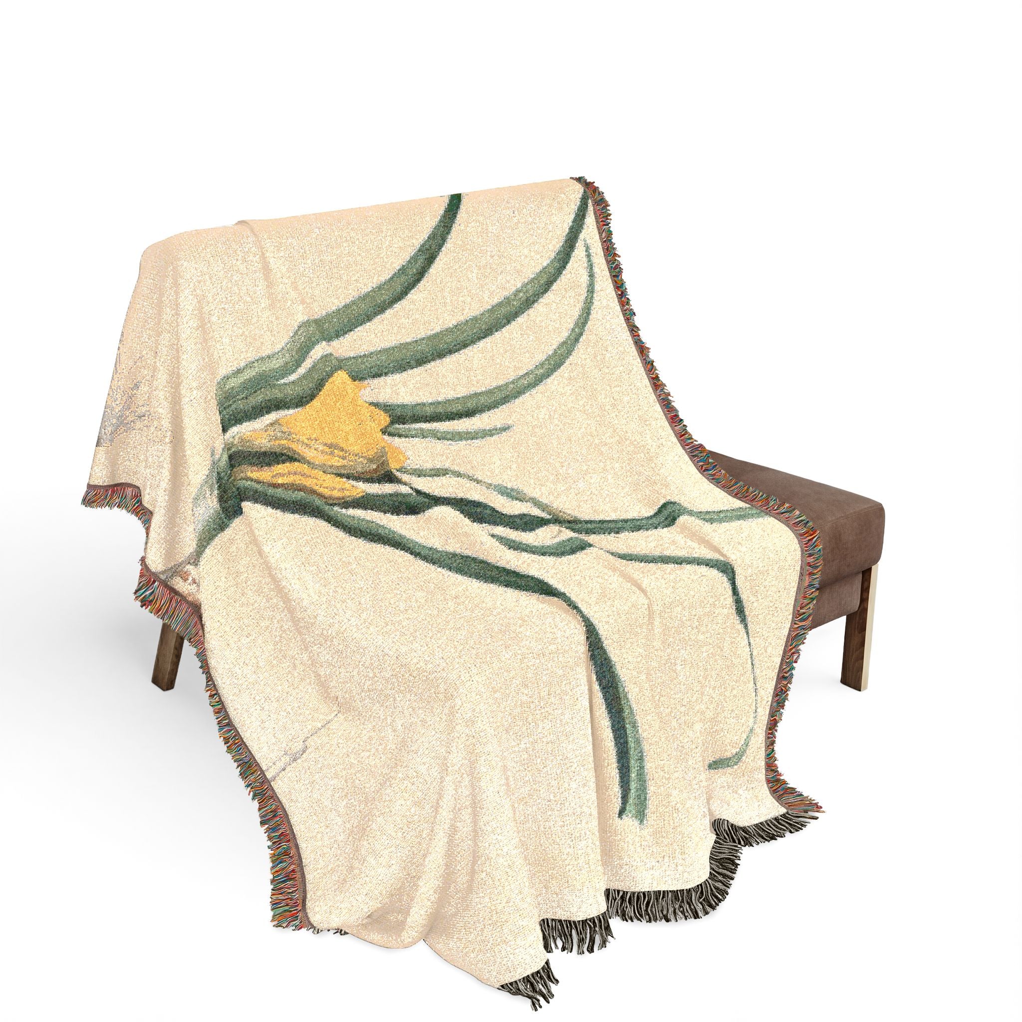 amaryllis-les-liliacees-p-j-redoute | Woven Tapestry Blanket - Image 3