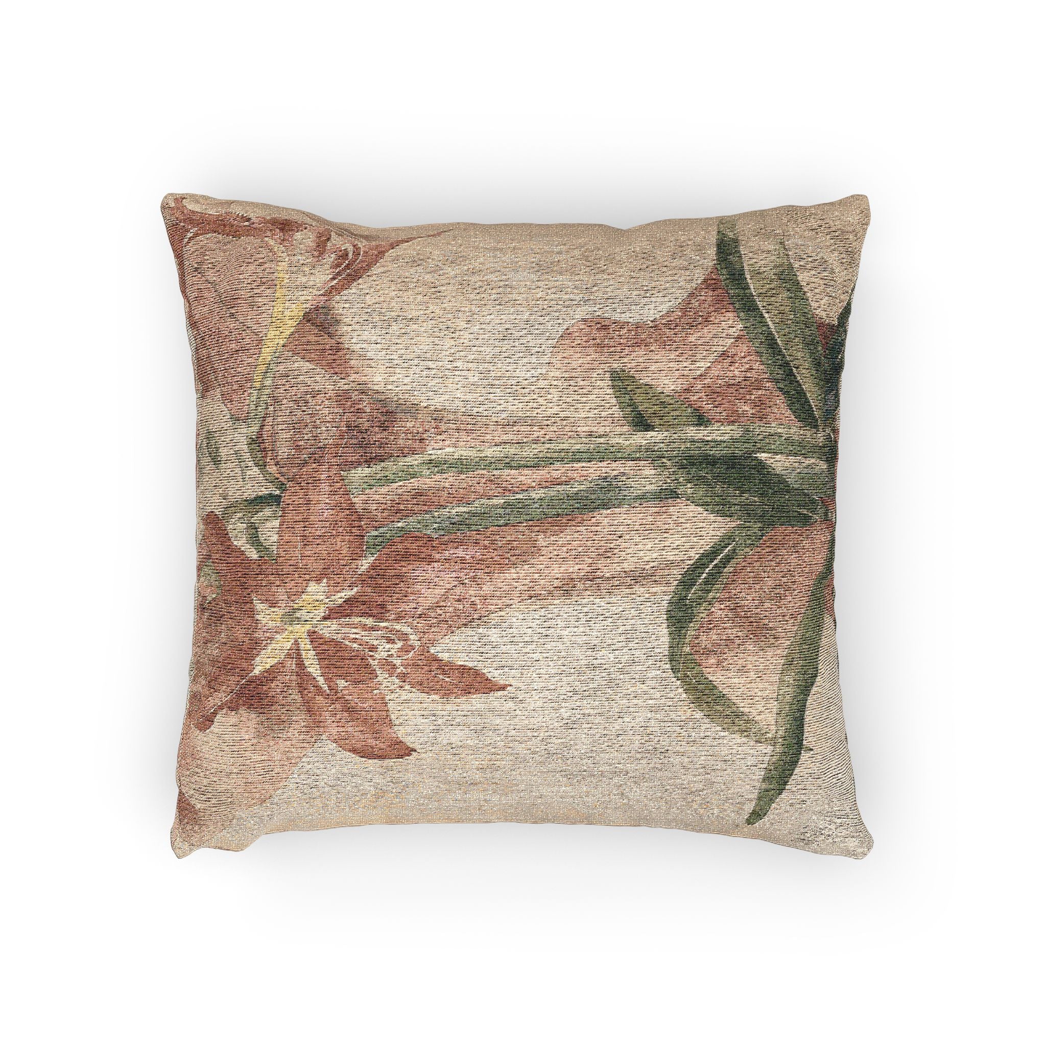 amaryllis-piet-mondrian | Woven Pillow - Image 2