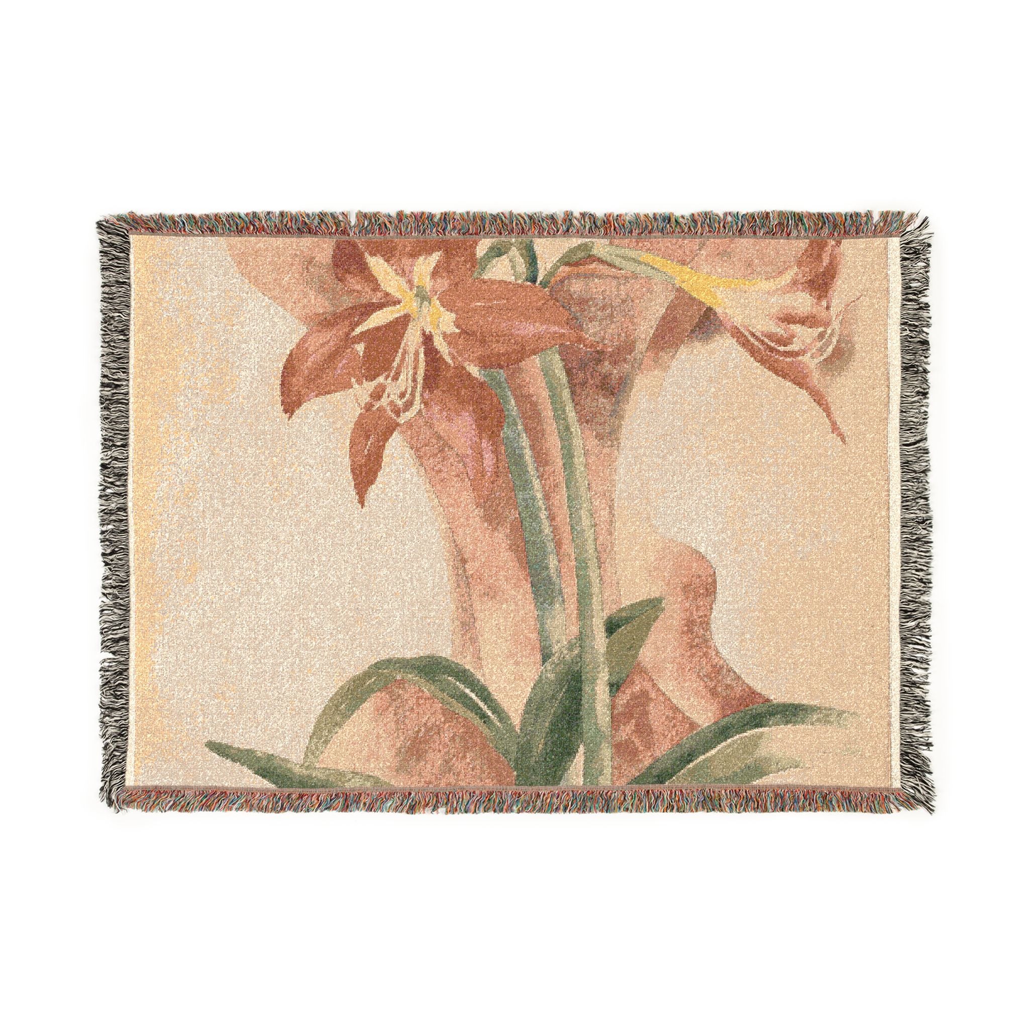 amaryllis-piet-mondrian | Woven Tapestry Blanket