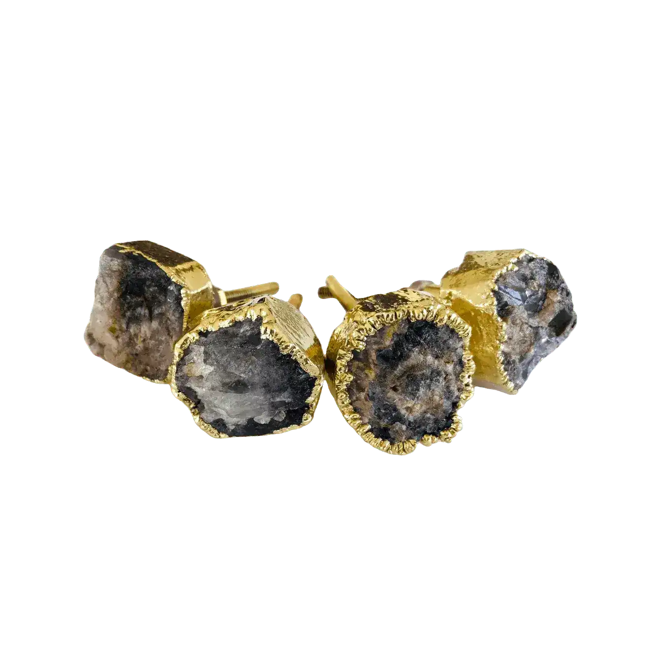 Amethyst Agate Cabinet Door Pull Handle - Set of 4 - Image 3