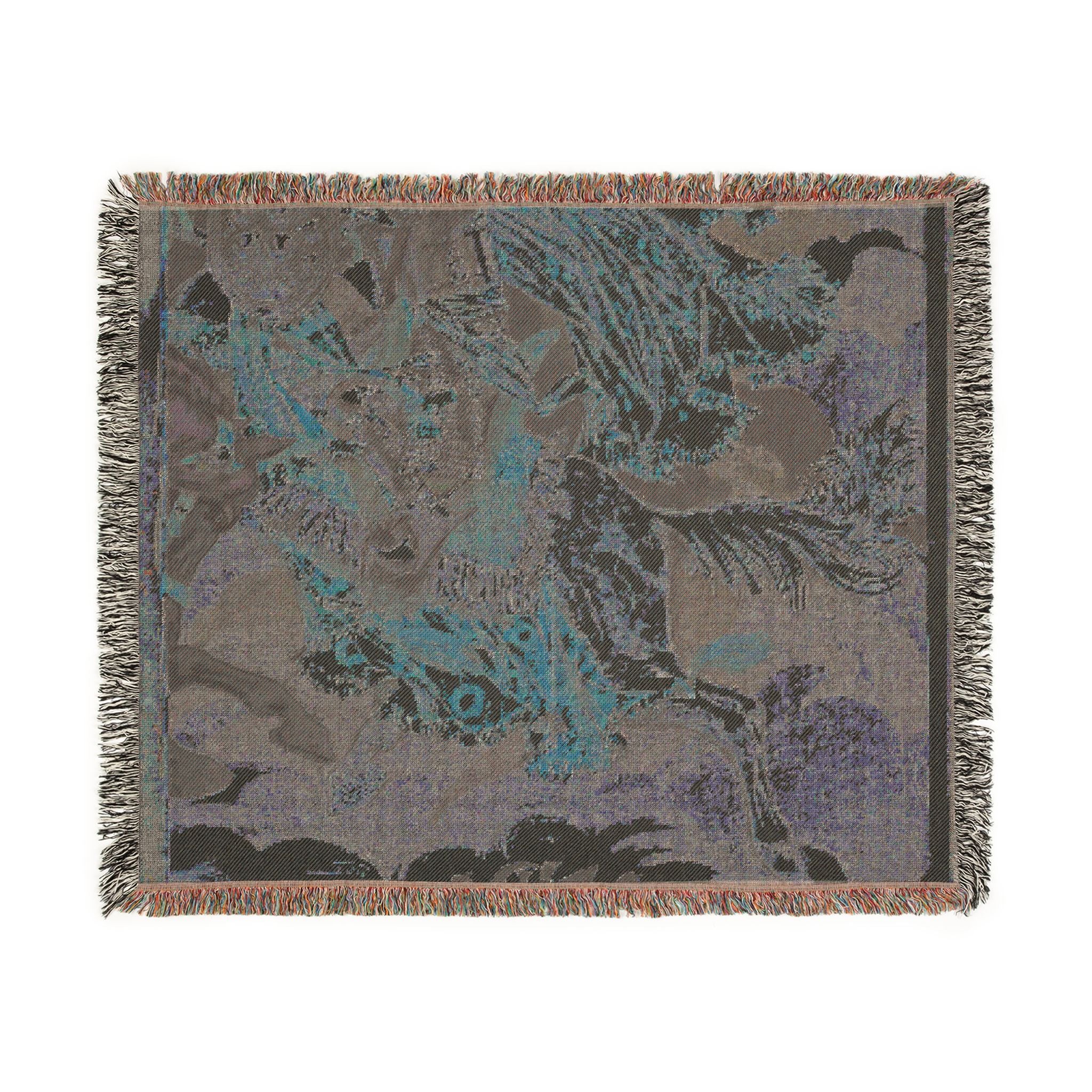 andalusia-at-the-time-of-the-moors-left-eugene-grasset | Woven Tapestry Blanket - Image 8