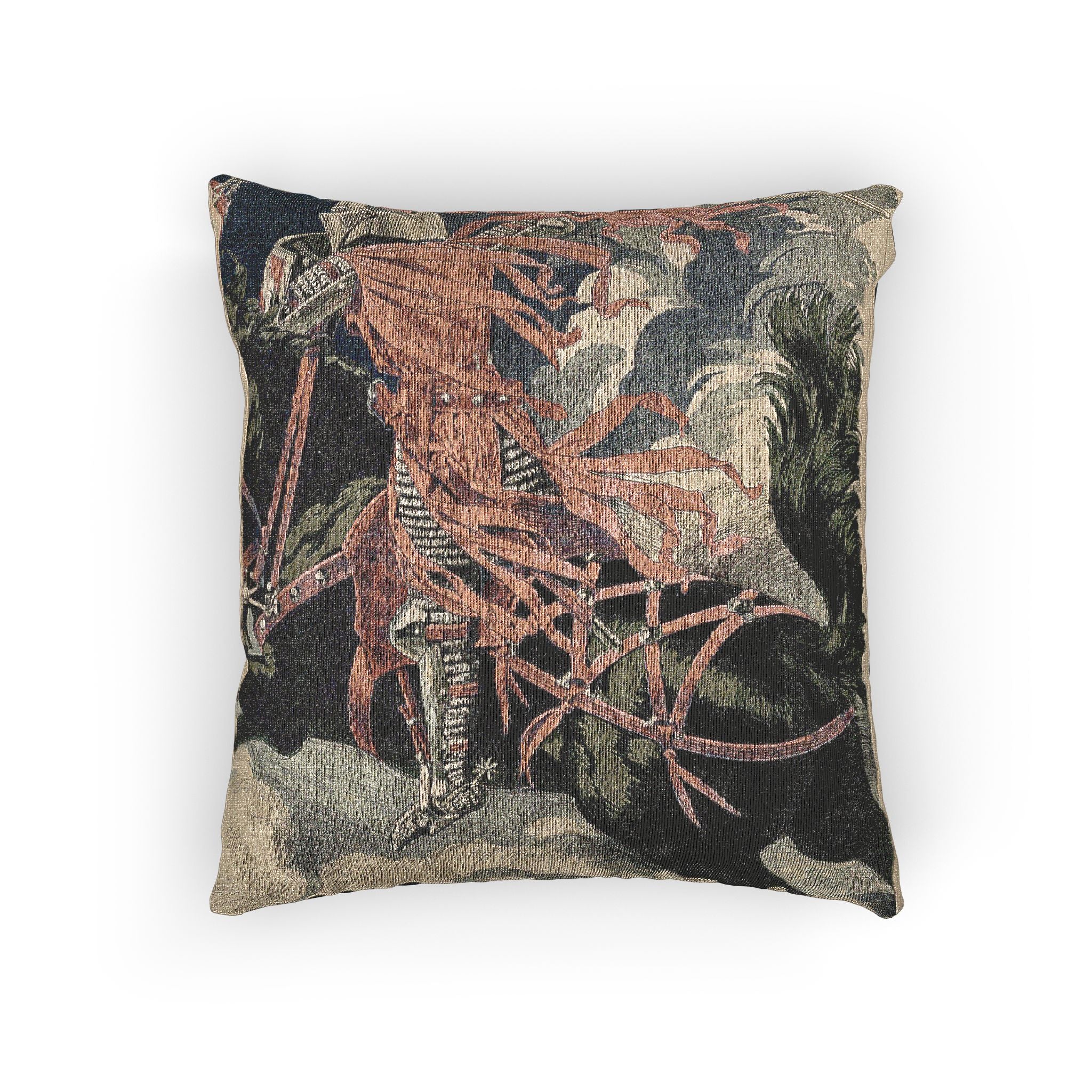 andalusia-at-the-time-of-the-moors-right-eugene-grasset | Woven Pillow - Image 3