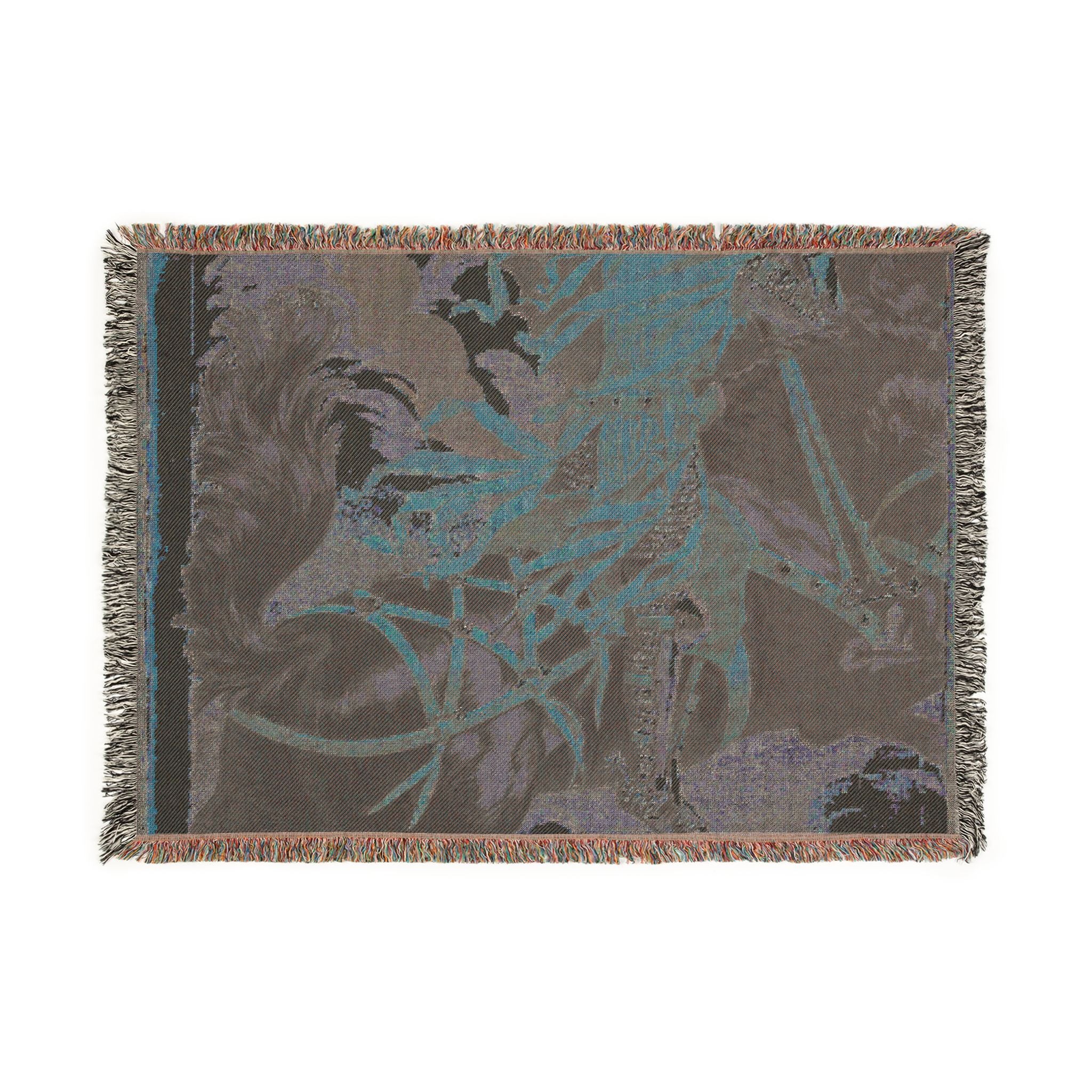 andalusia-at-the-time-of-the-moors-right-eugene-grasset | Woven Tapestry Blanket - Image 4