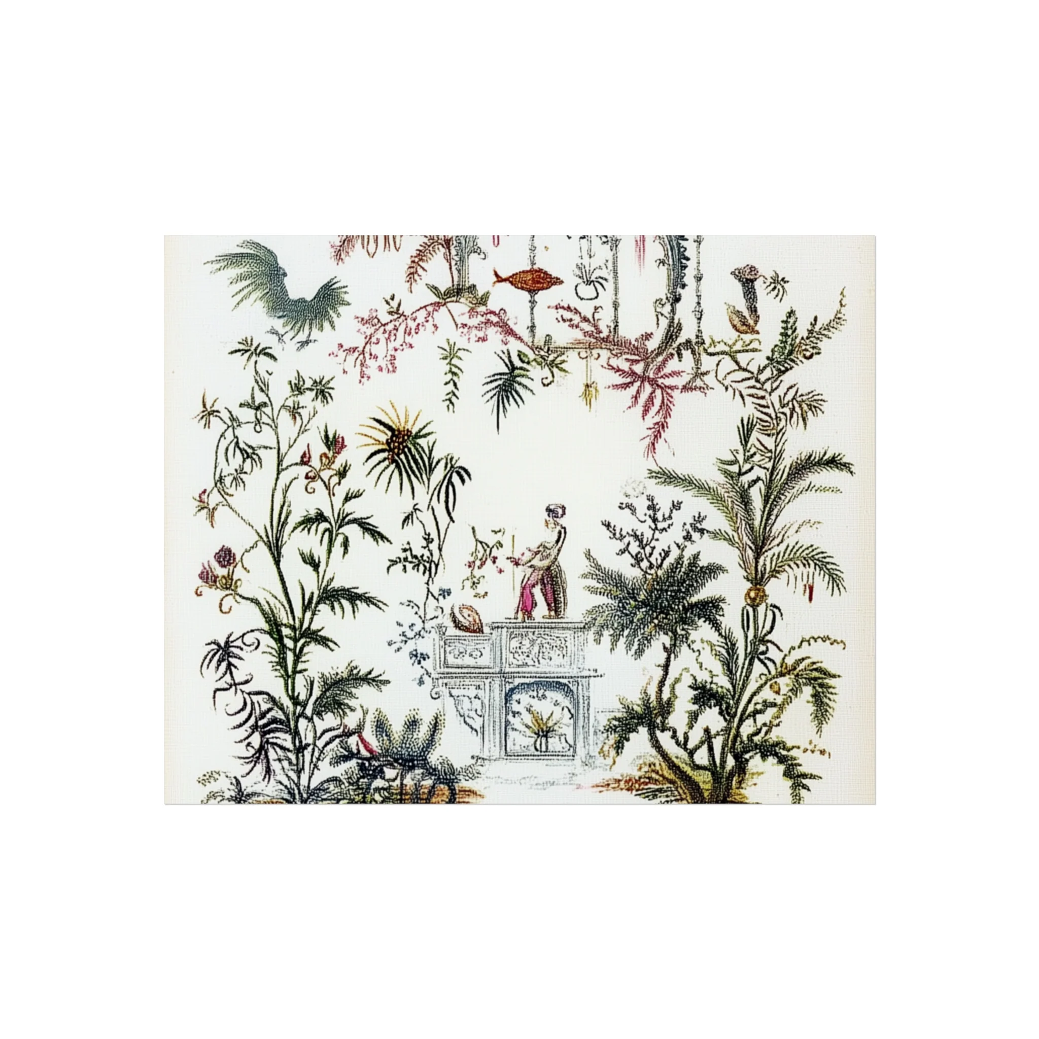 Antique Garden Tapestry Fine Art Poster - Image 2