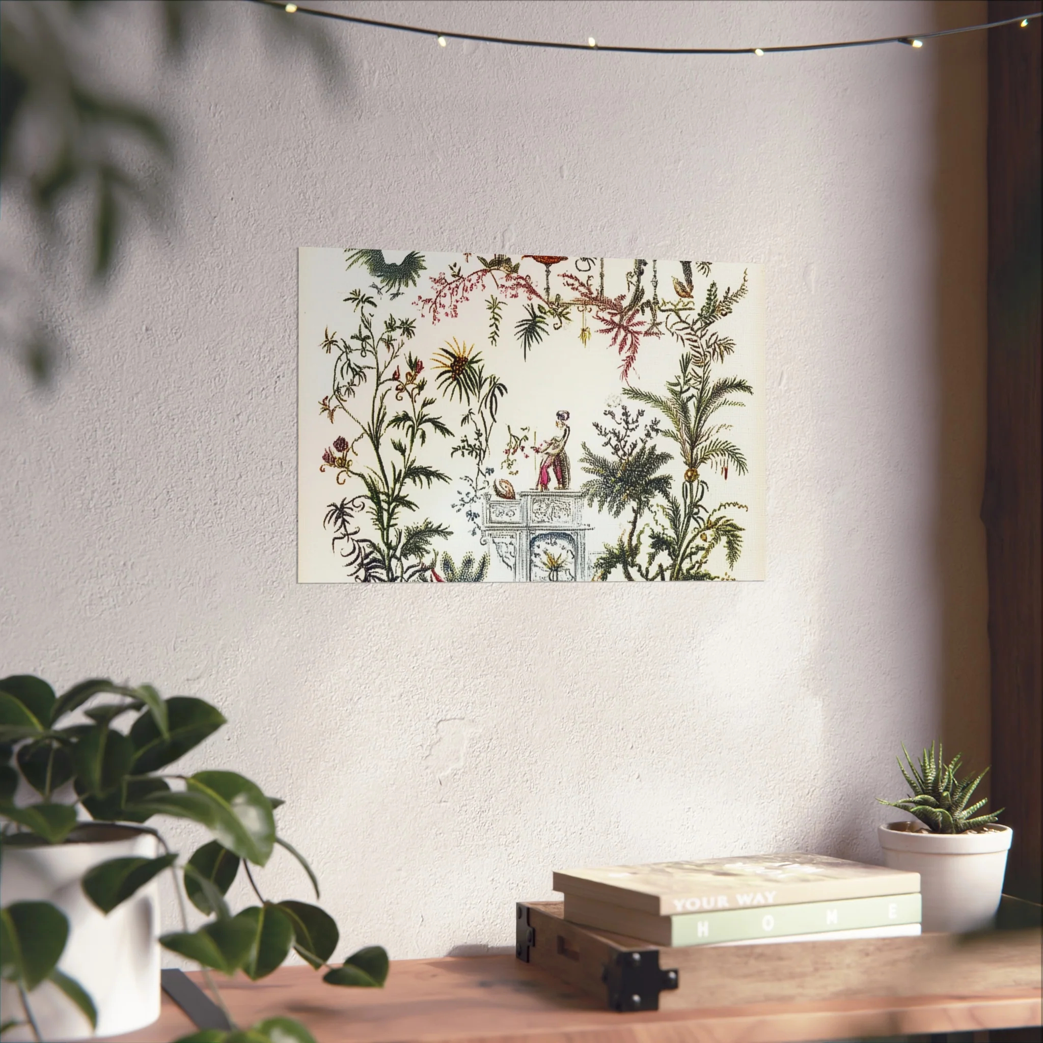 Antique Garden Tapestry Fine Art Poster - Image 36
