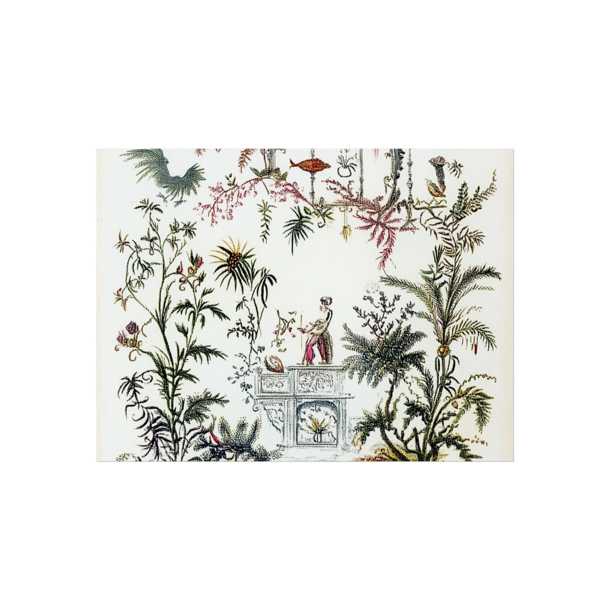 Antique Garden Tapestry Fine Art Poster - Image 4
