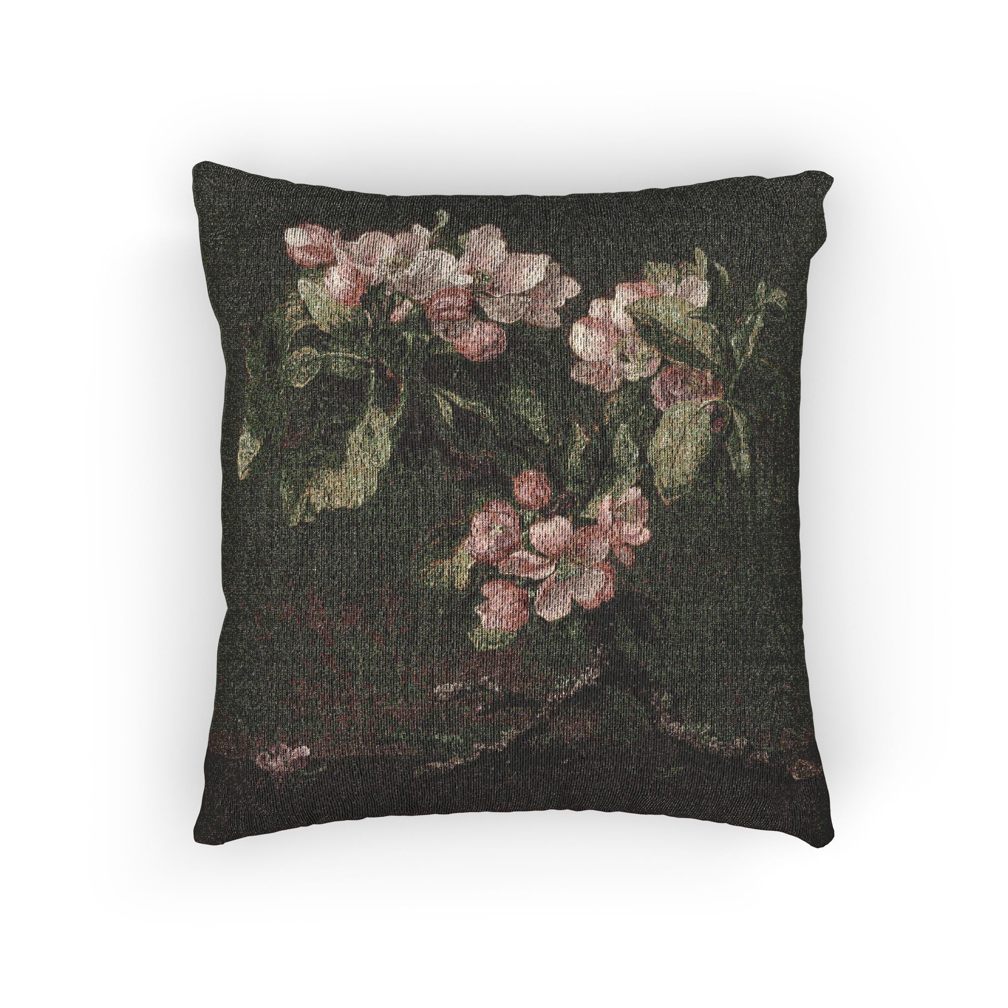 apple-blossoms-19th-c | Woven Pillow - Image 3