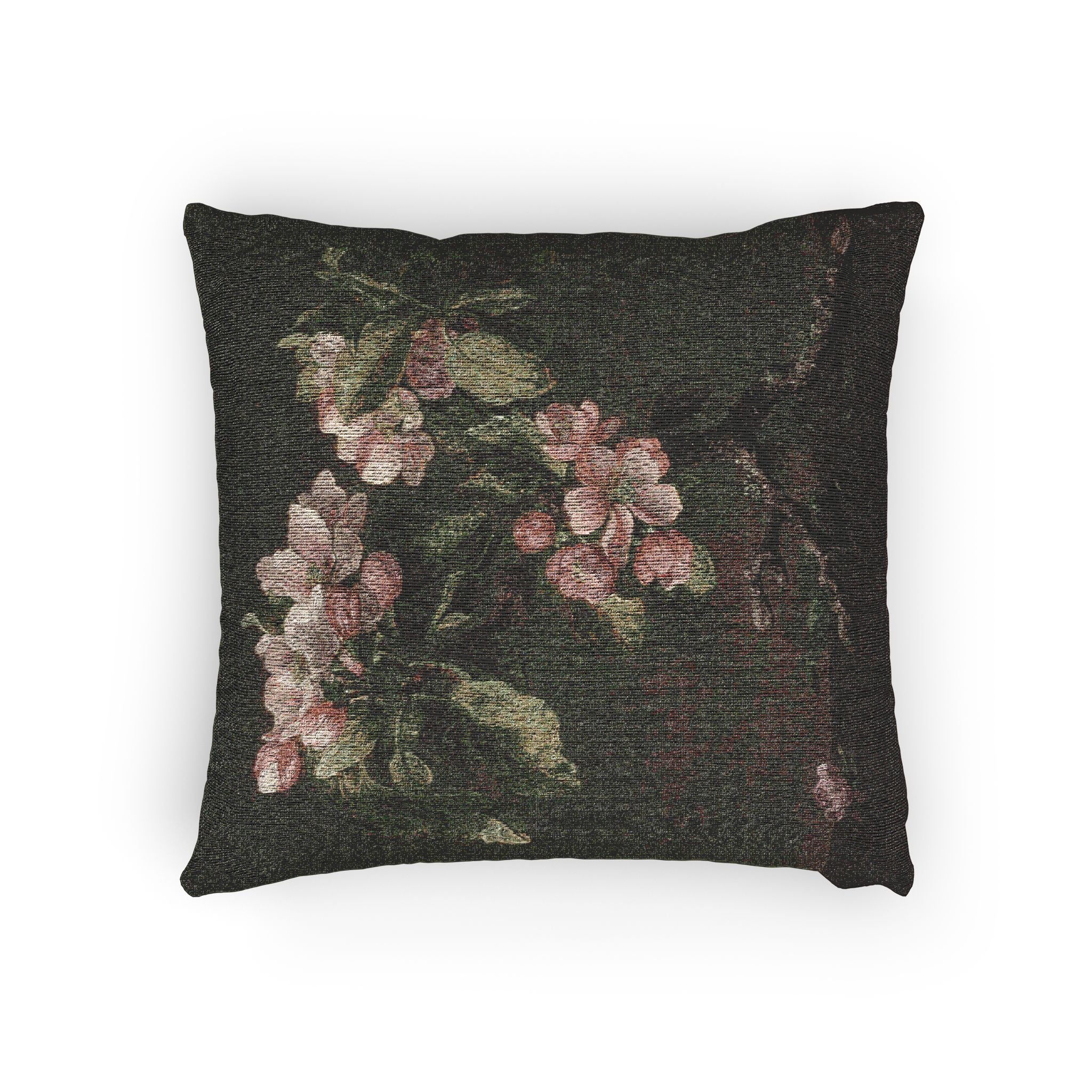 apple-blossoms-19th-c | Woven Pillow - Image 4