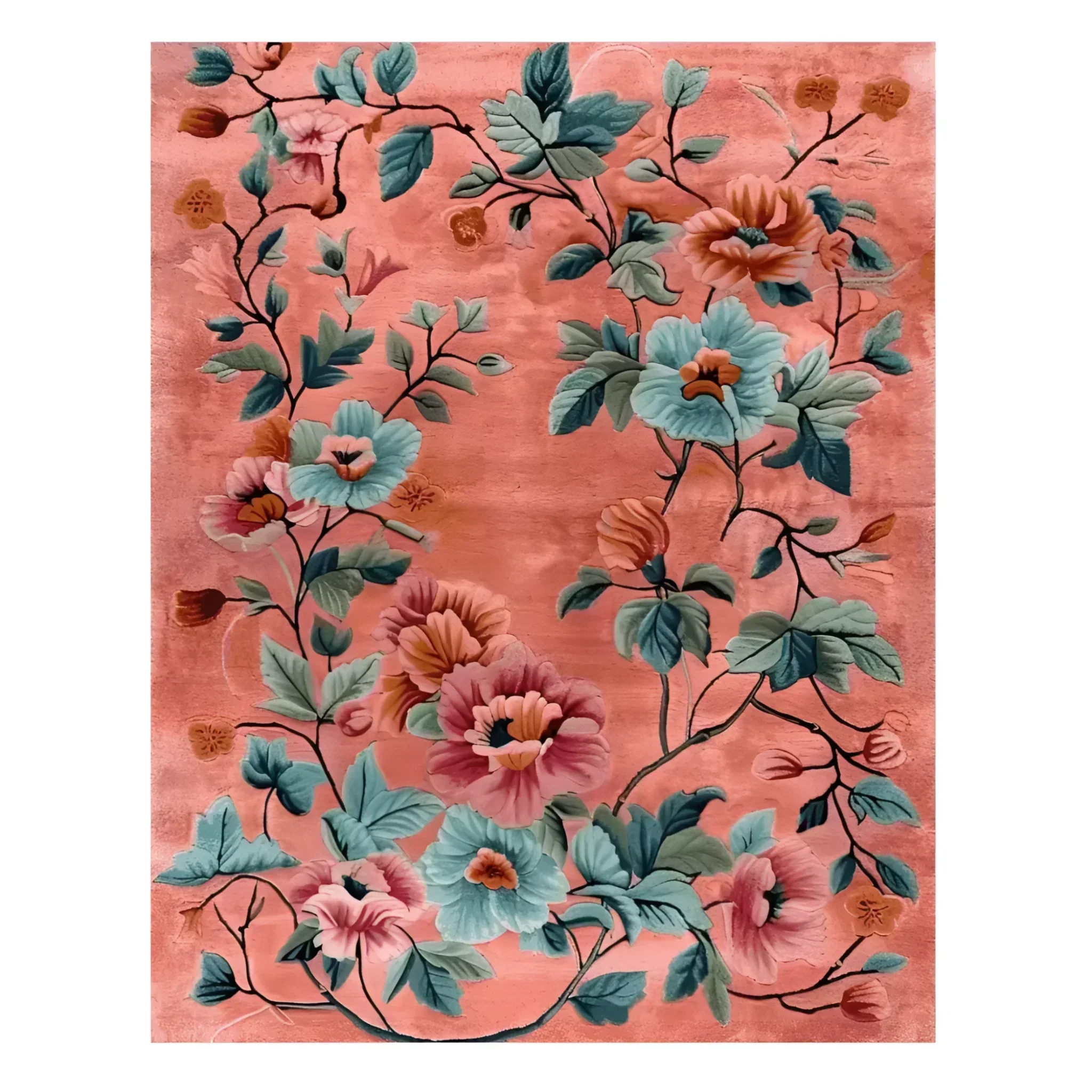 Arcadian Embrace Hand Knotted Rug