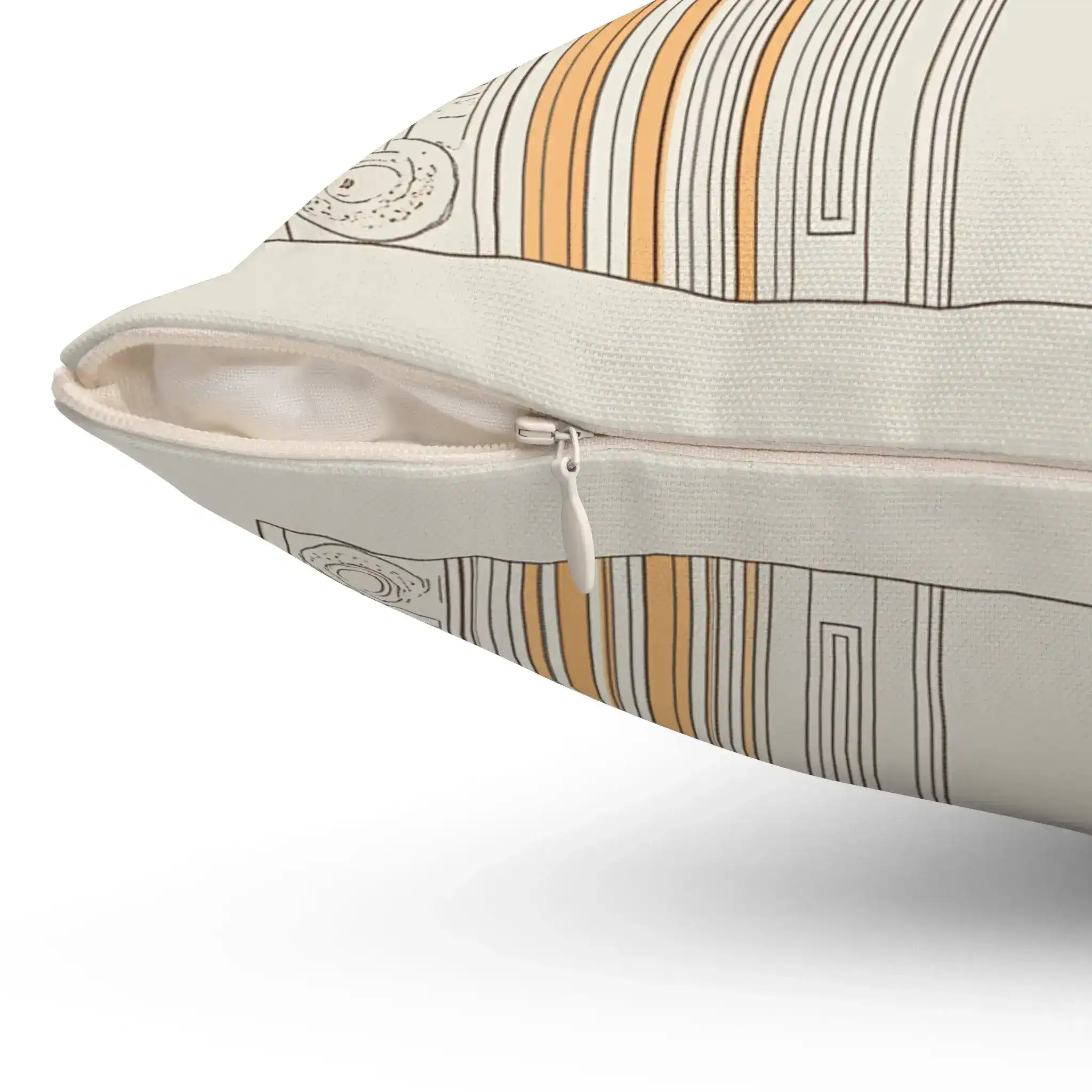 Architectural Lines Throw Pillow - Image 2