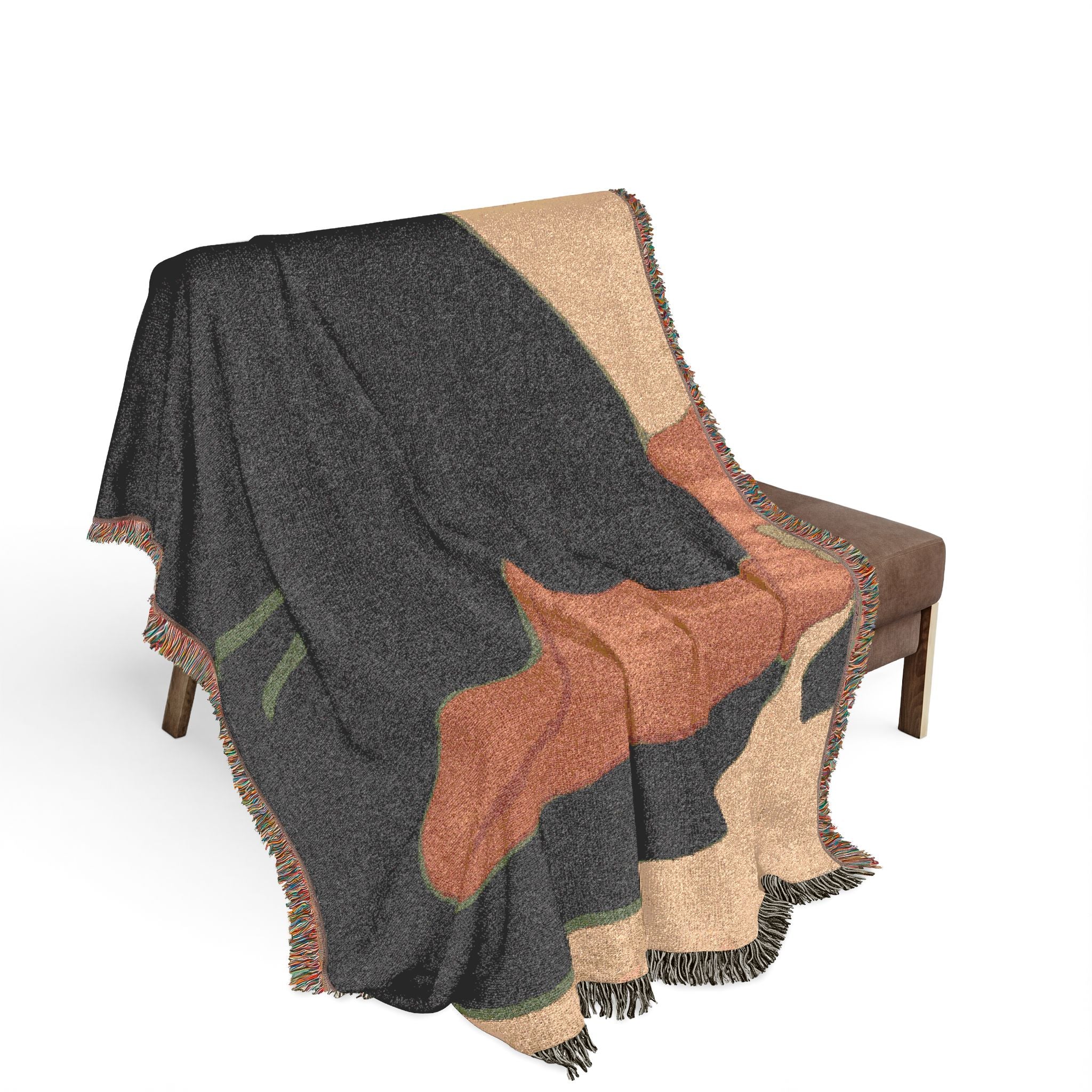 aristide-bruant-in-his-cabaret-toulouse-lautrec | Woven Tapestry Blanket - Image 3