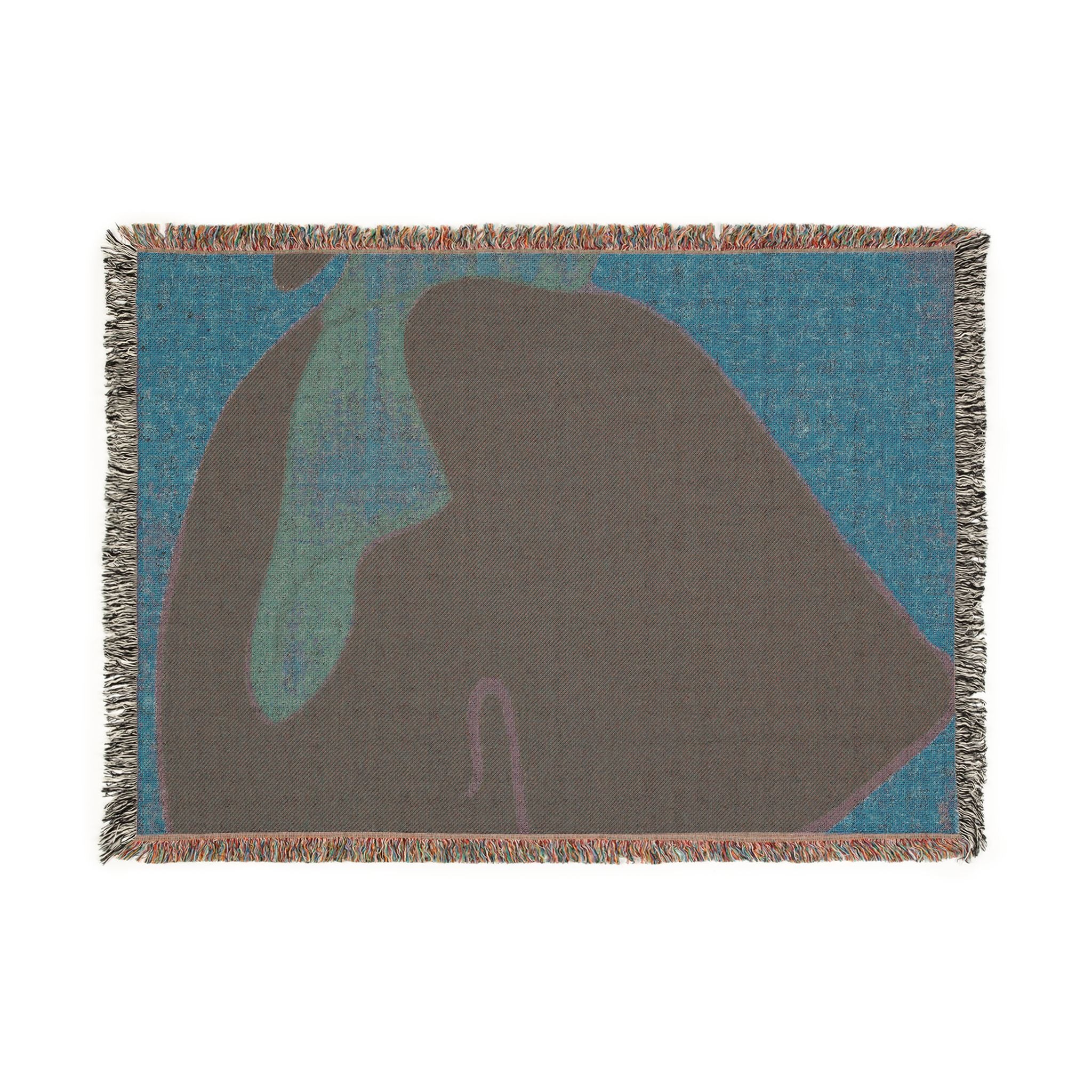 aristide-bruant-in-his-cabaret-toulouse-lautrec | Woven Tapestry Blanket - Image 4
