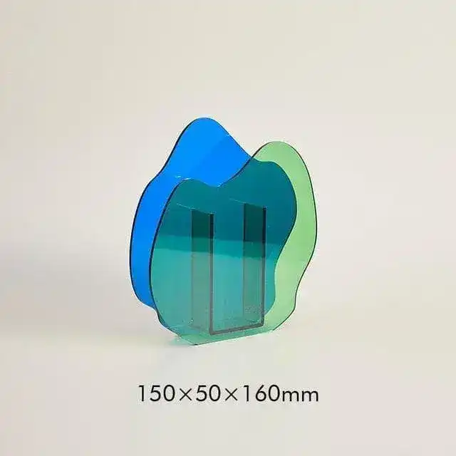 Art Deco Acrylic Vase - Image 7