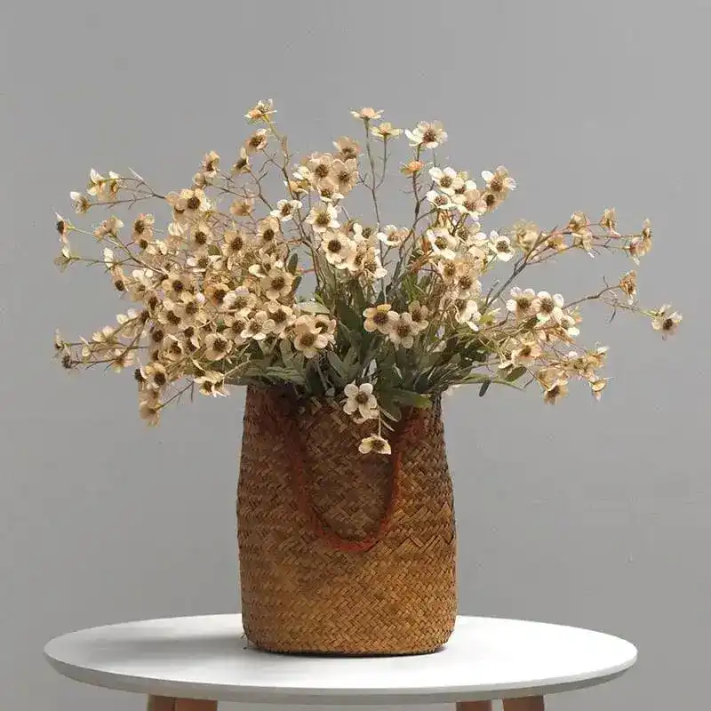 Artificial Autumn Plum Blossoming Flower Stems - 2 pcs - Image 10