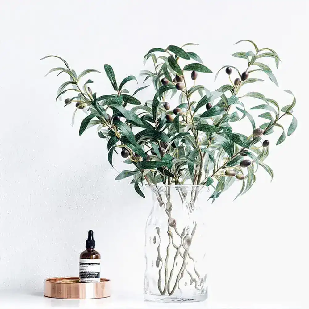 Artificial Olive Branch with Fruits - Image 5